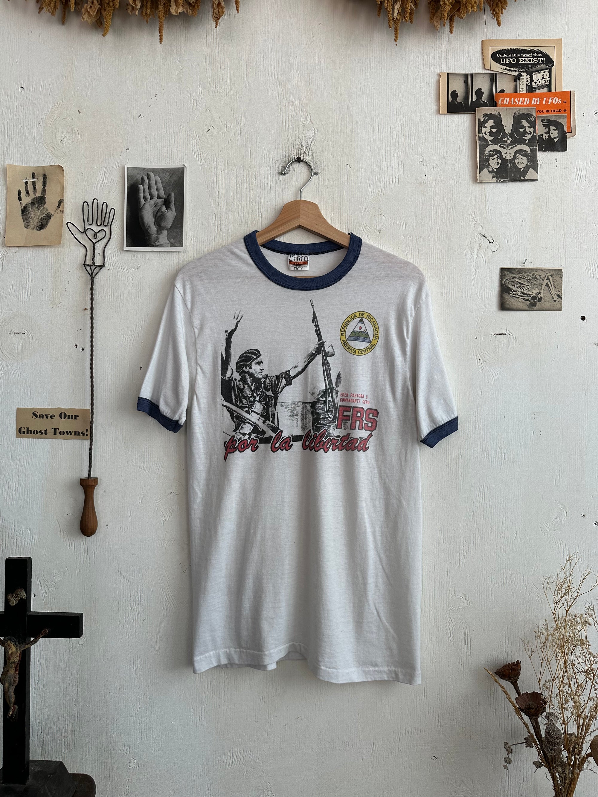 1970s Paper Thin Nicaragua Revolution Tee