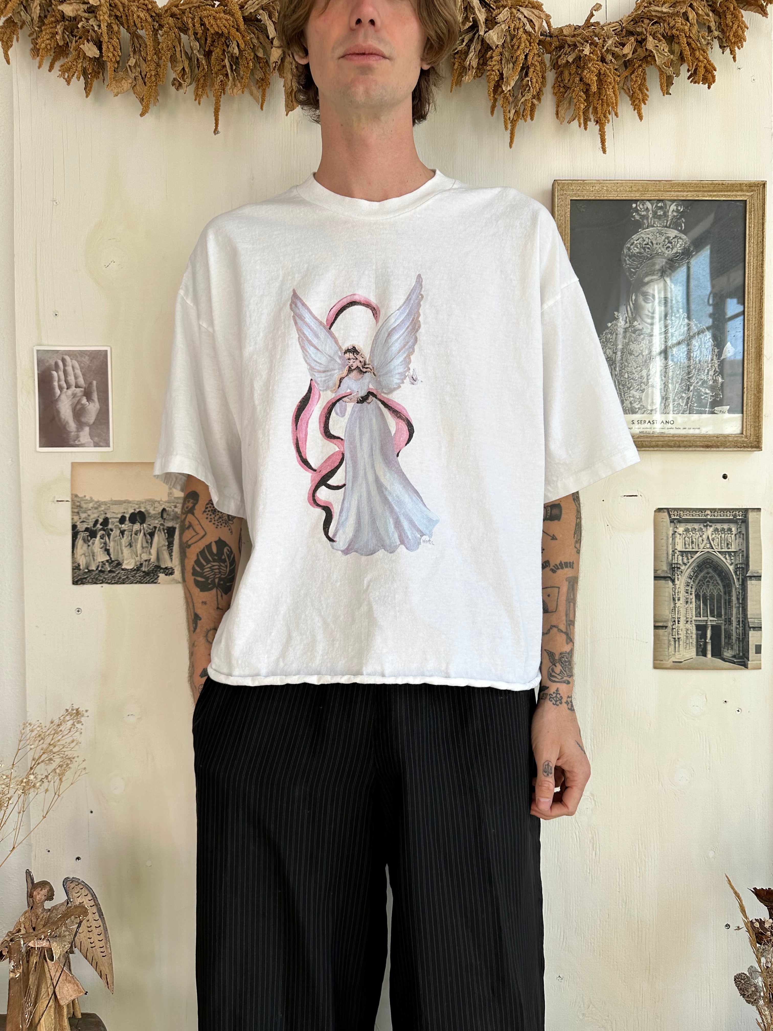 1990s Chopped Angel Tee (Boxy XL/XXL)