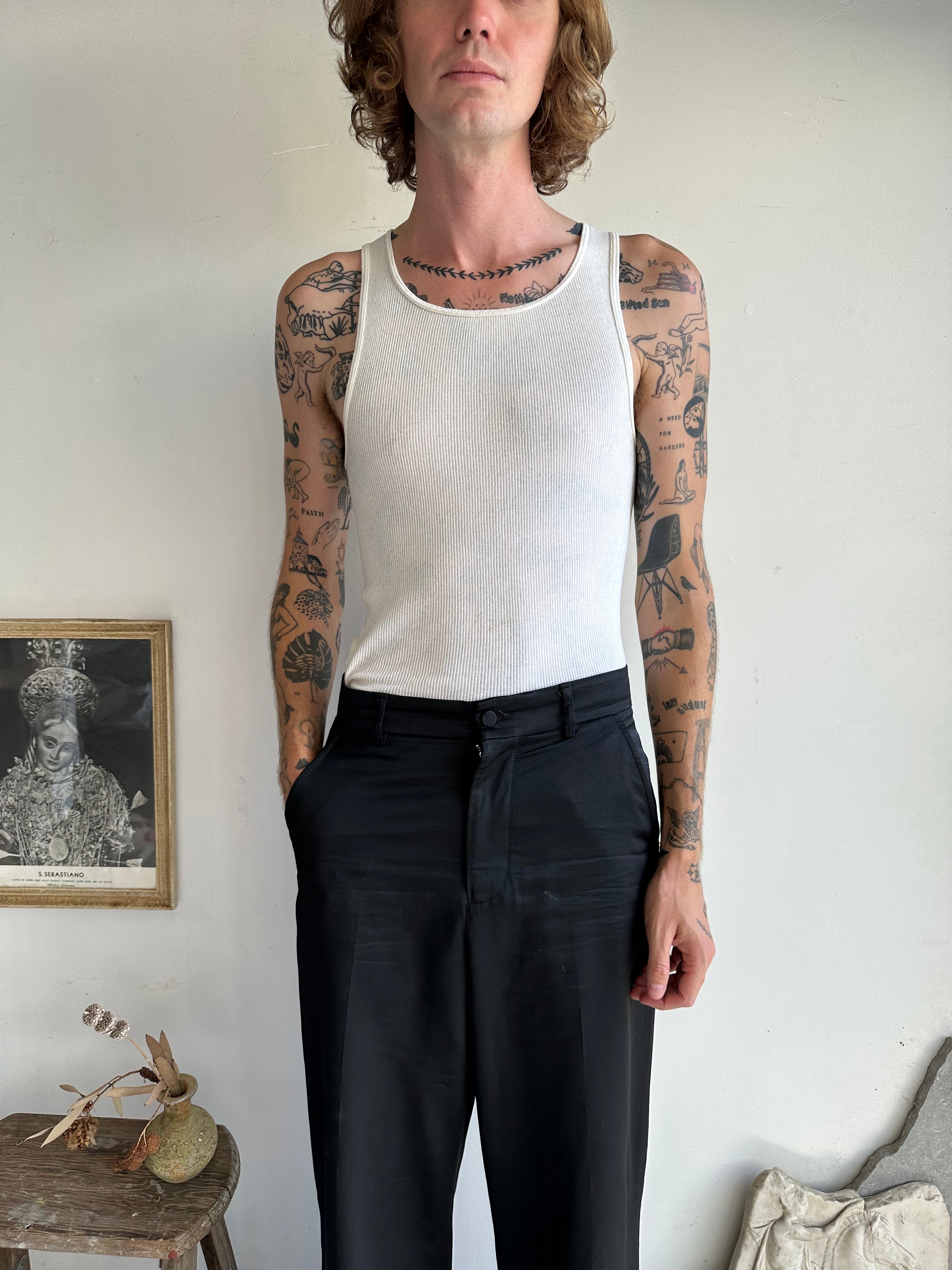 1970s Well-Worn Hanes Tank-Top (S/M)