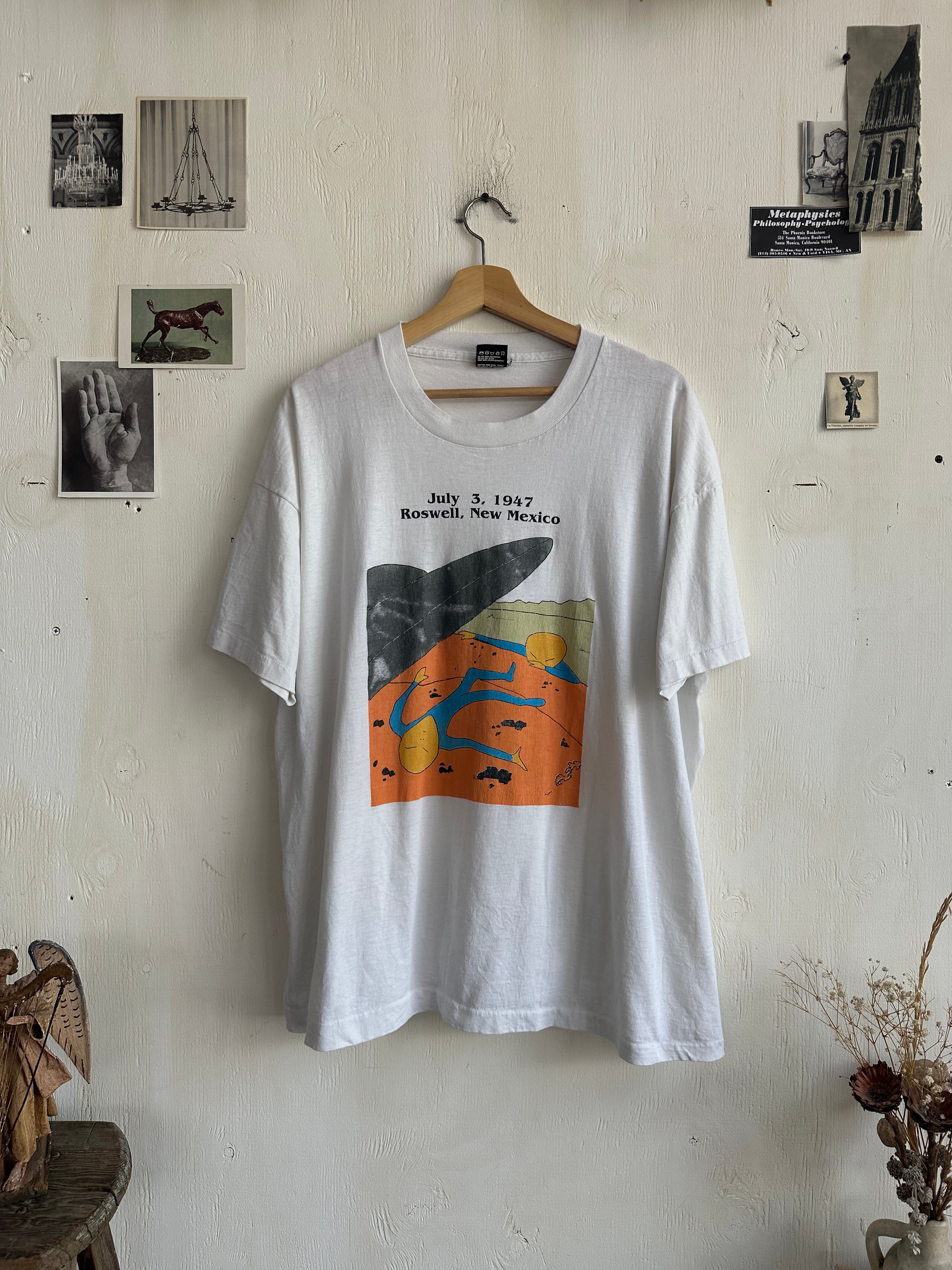 1990s Roswell New Mexico T-Shirt (Boxy XL)