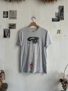 2000s Paint Splattered Boston Spaceships Tee (M)