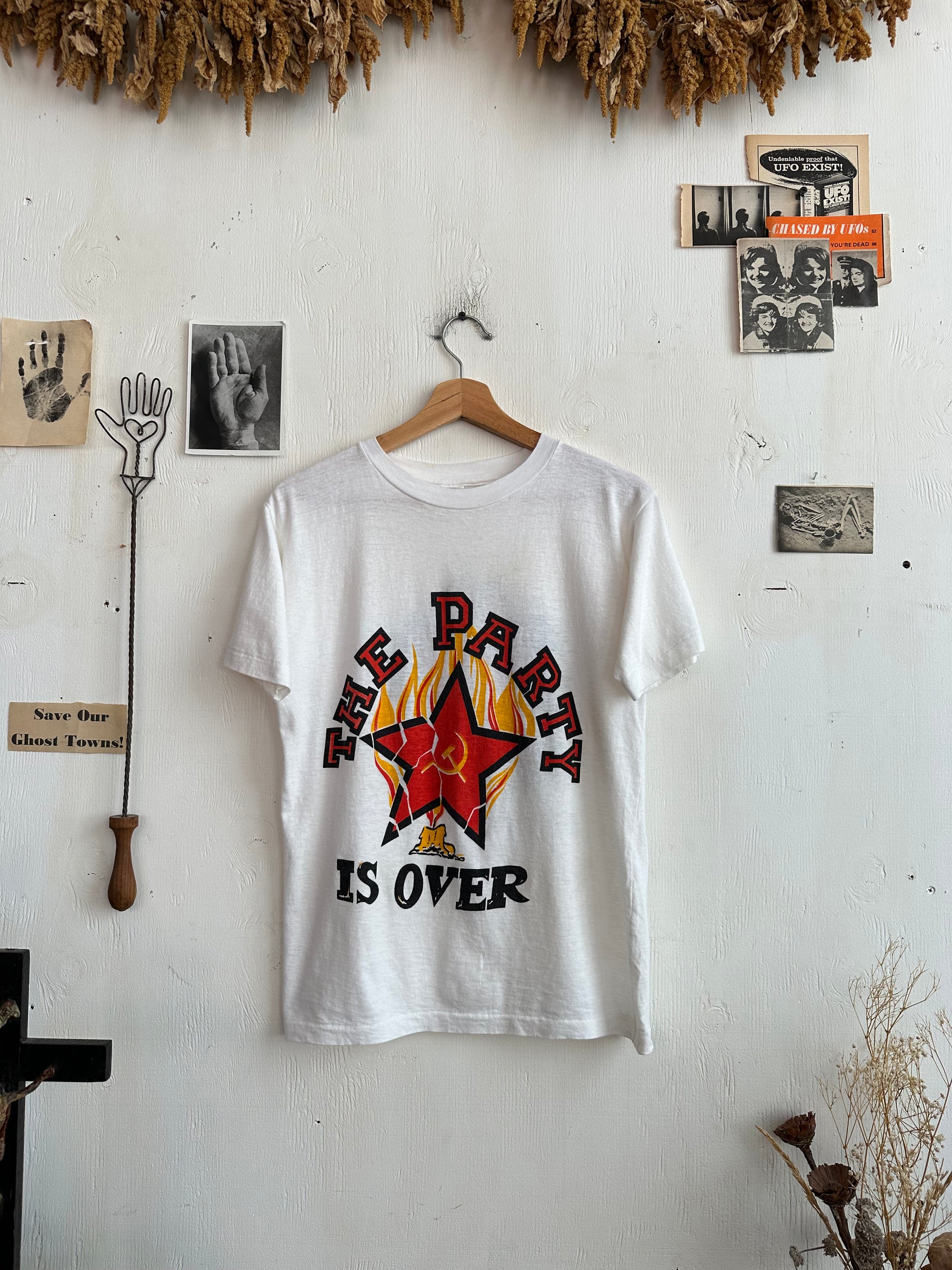 1990s The Party Is Over T-Shirt