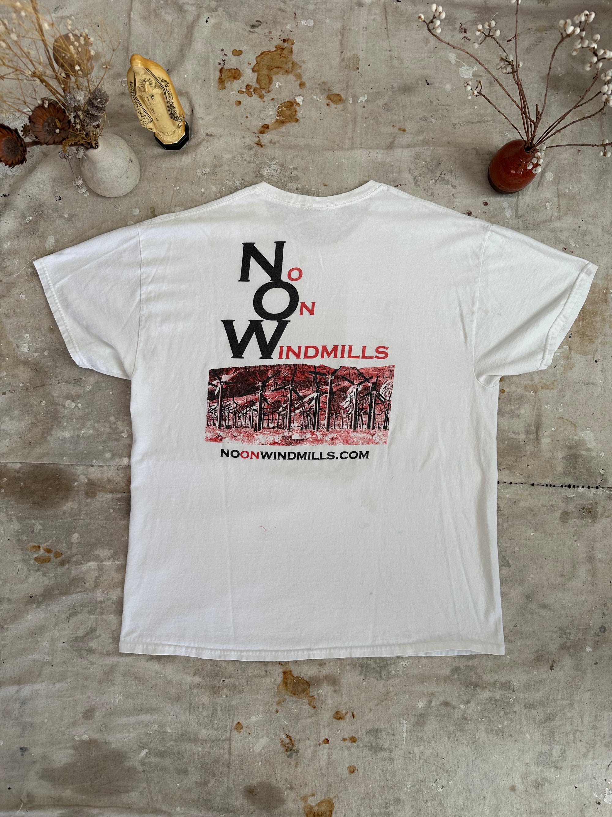 2000s No On Windmills Tee