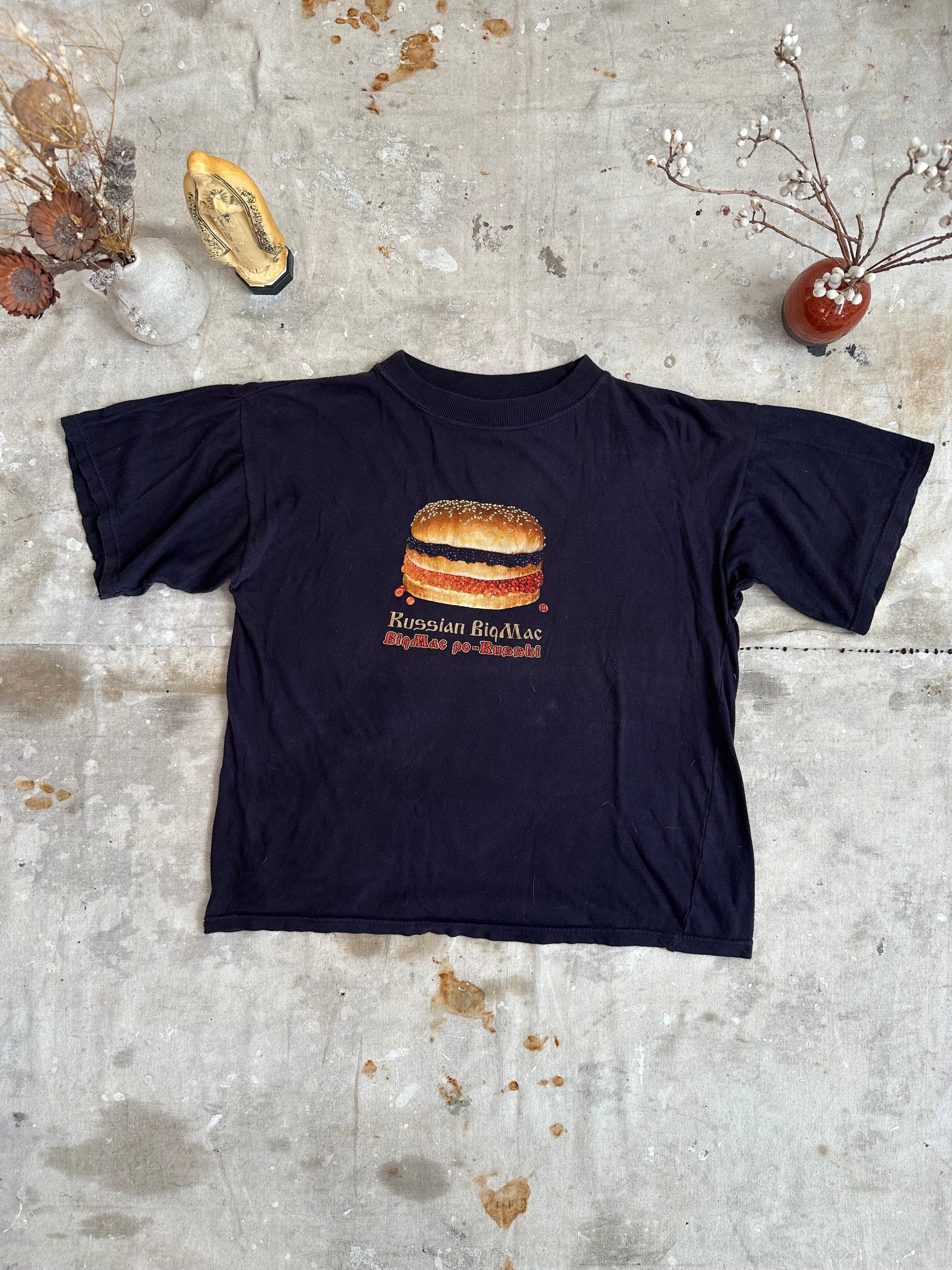 2000s Russian Big Mac T-Shirt