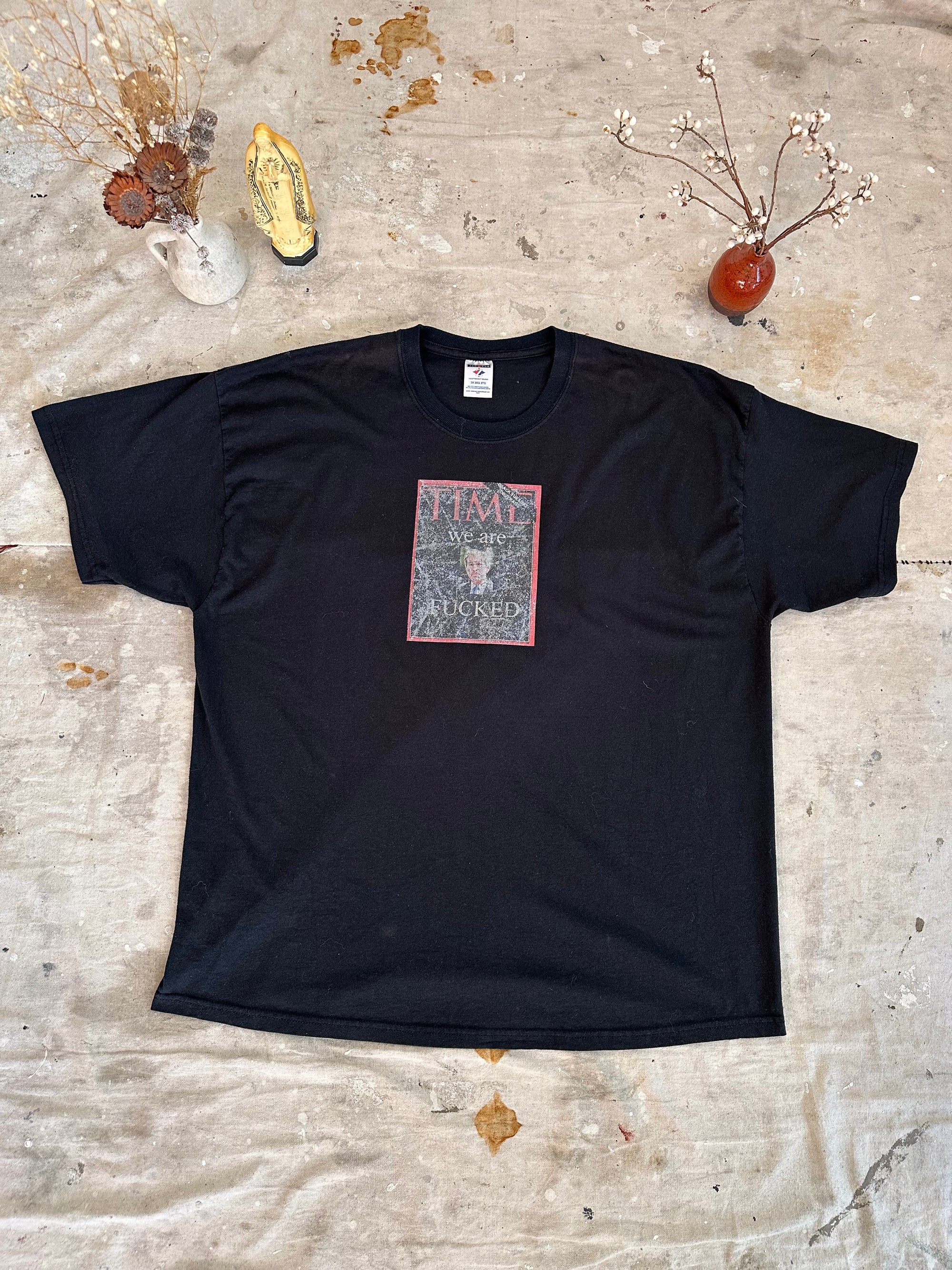 2000s Time Magazine “We Are Fucked” T-Shirt