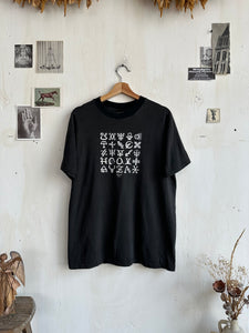 1990s Peace On Earth Symbols Tee (M/L)