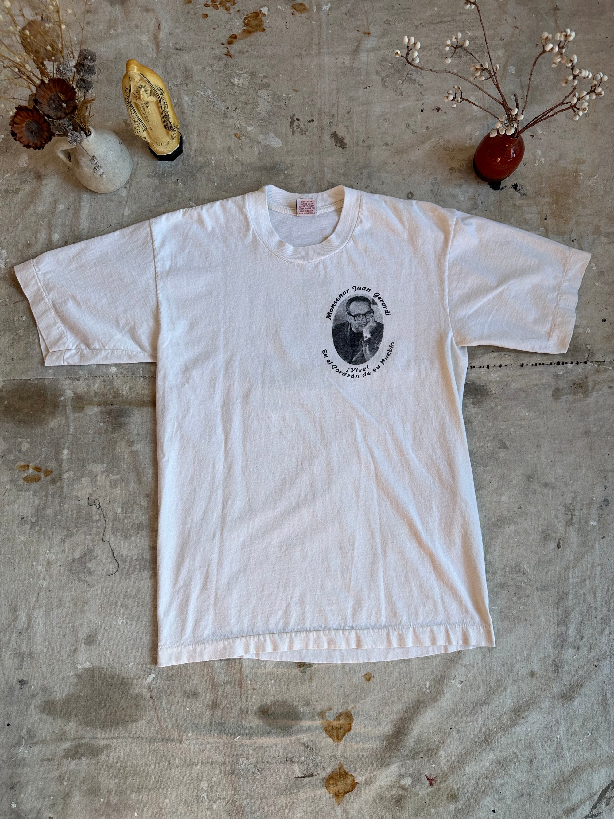 1998 Guatemala Nunca Mas! Tee
