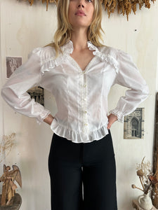 1990s Structured Blouse (M)