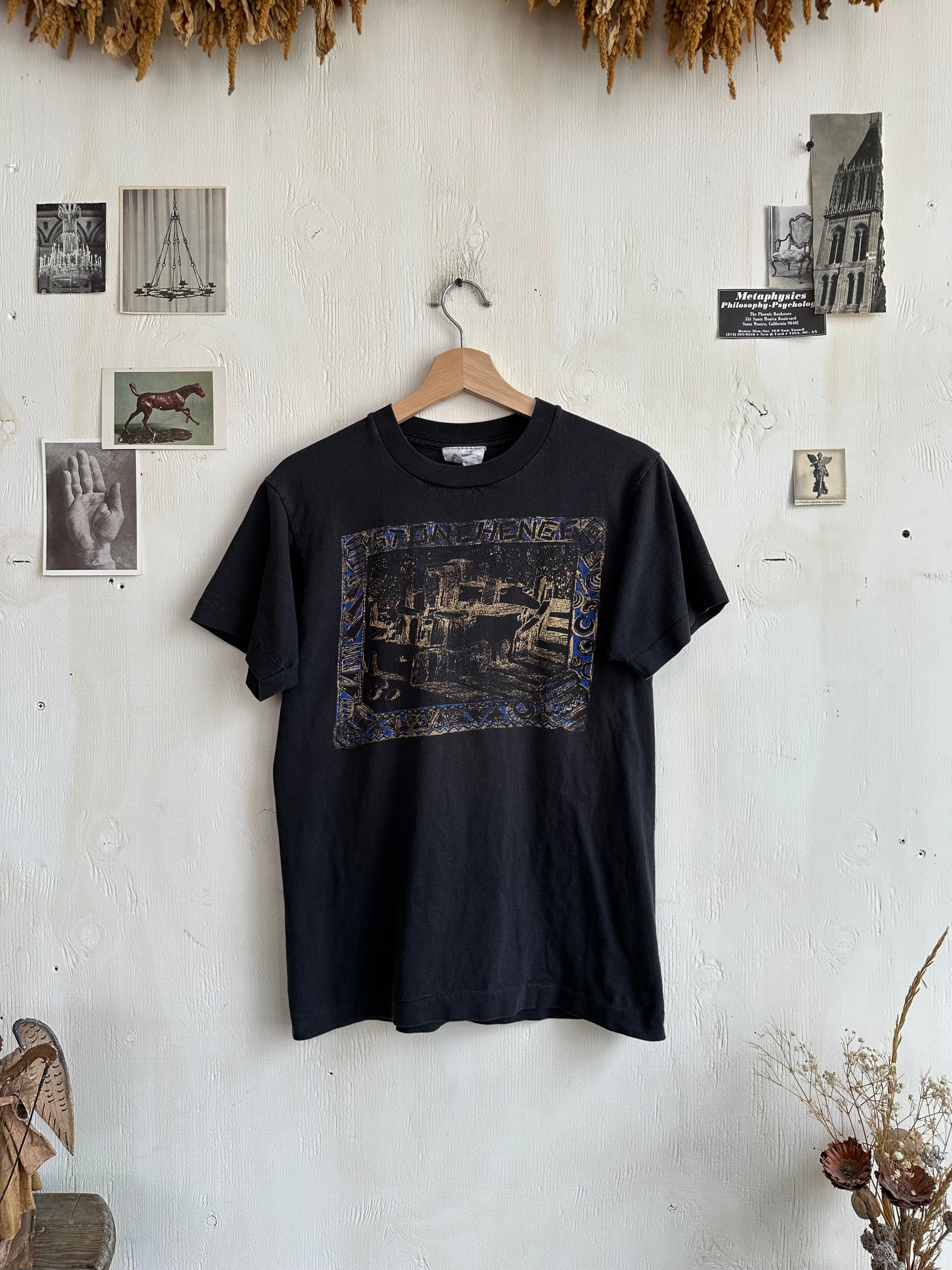 1980s Faded Stone Henge T-Shirt (S/M)