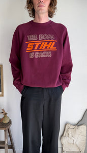 1990s Stihl Chainsaw Sweatshirt (Boxy M)