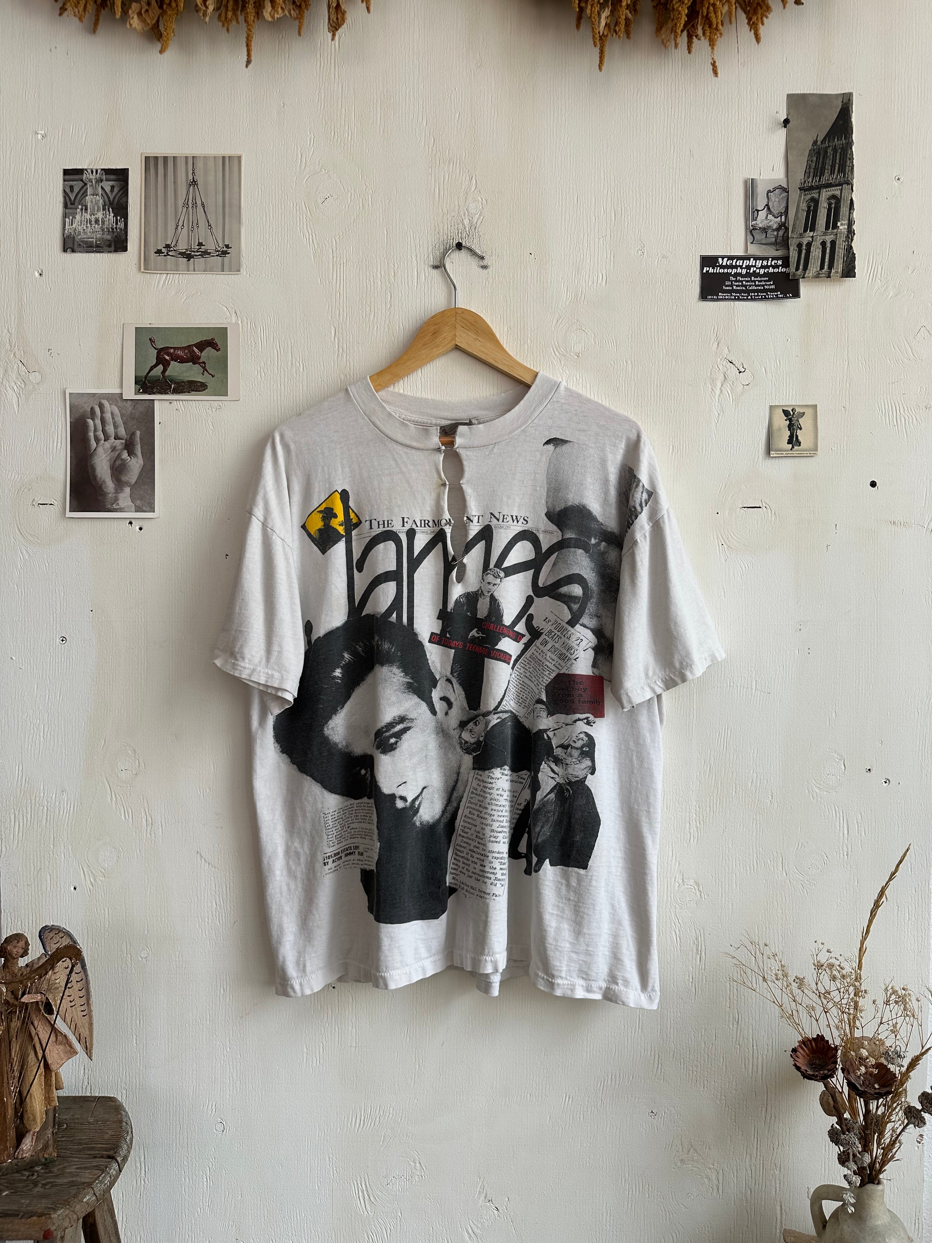 1980s Thrashed James Dean AOP Tee (Boxy XL)