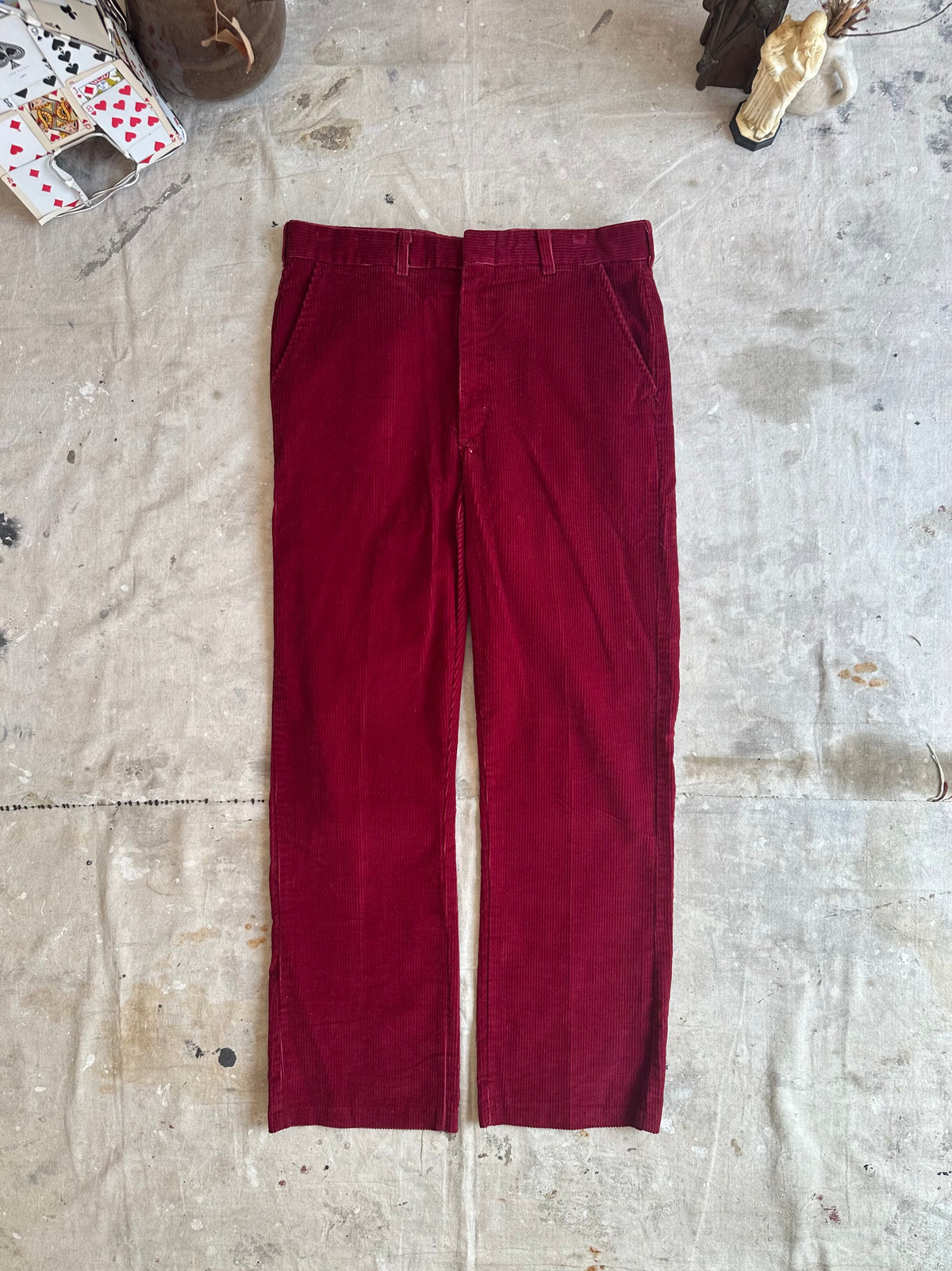 1970s Maroon Cords