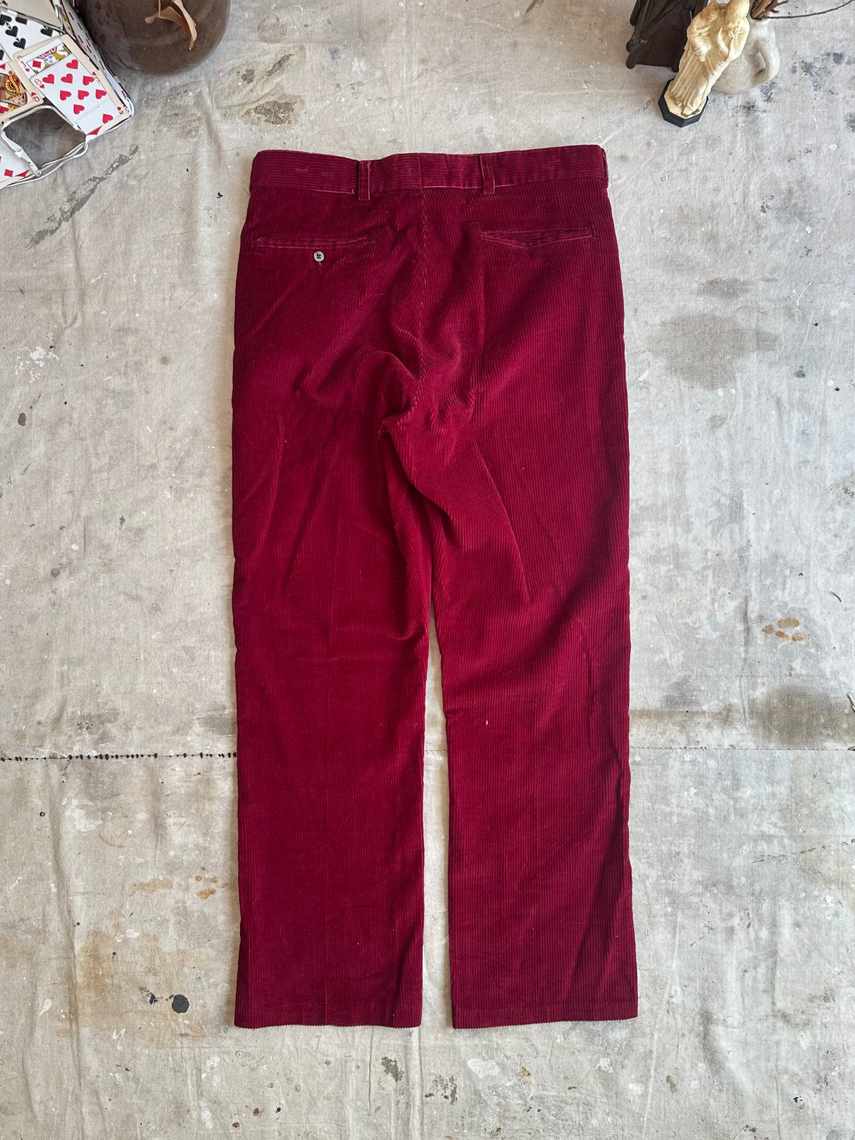 1970s Maroon Cords