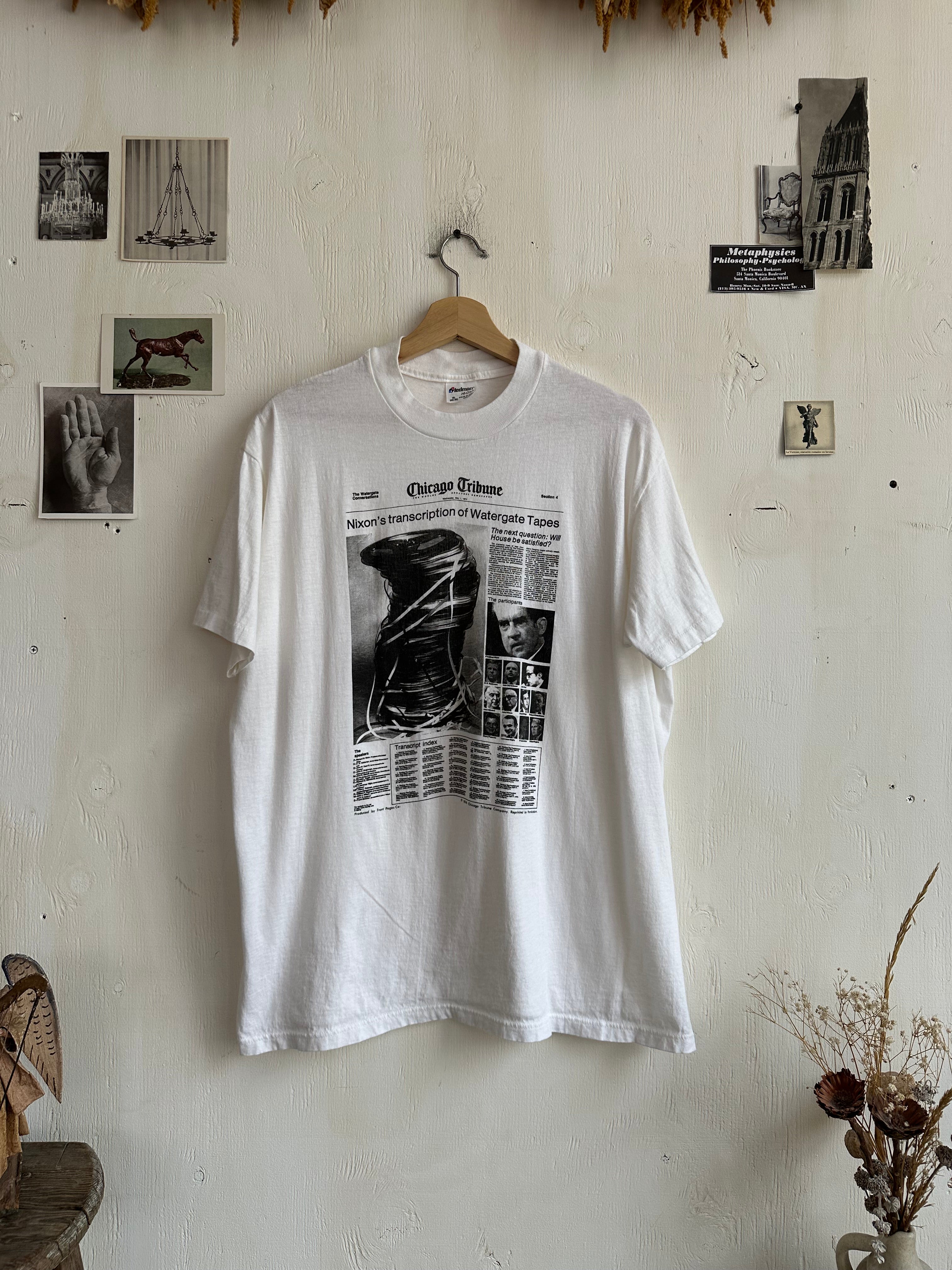 1980s Nixon Watergate Tapes Tee (XL)