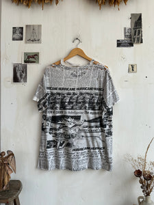 1990s Thrashed Hurricane AOP T-Shirt (Boxy XL)