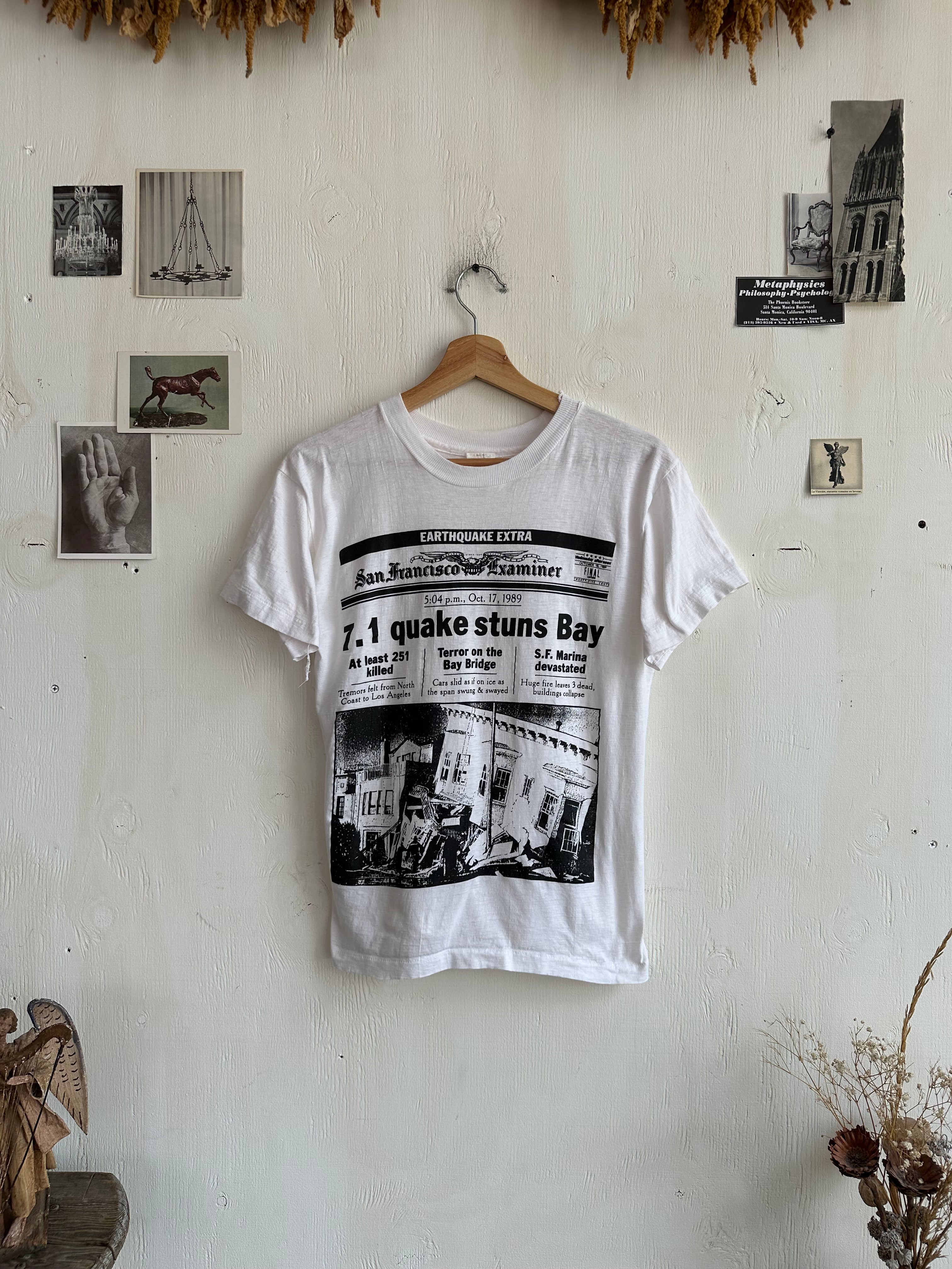 1989 San Francisco Earthquake T-Shirt (S/M)