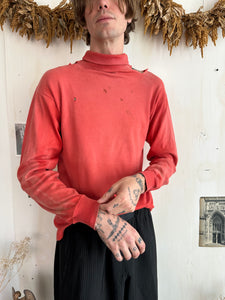 1950s Sunfaded Thrashed Turtleneck (Boxy M)