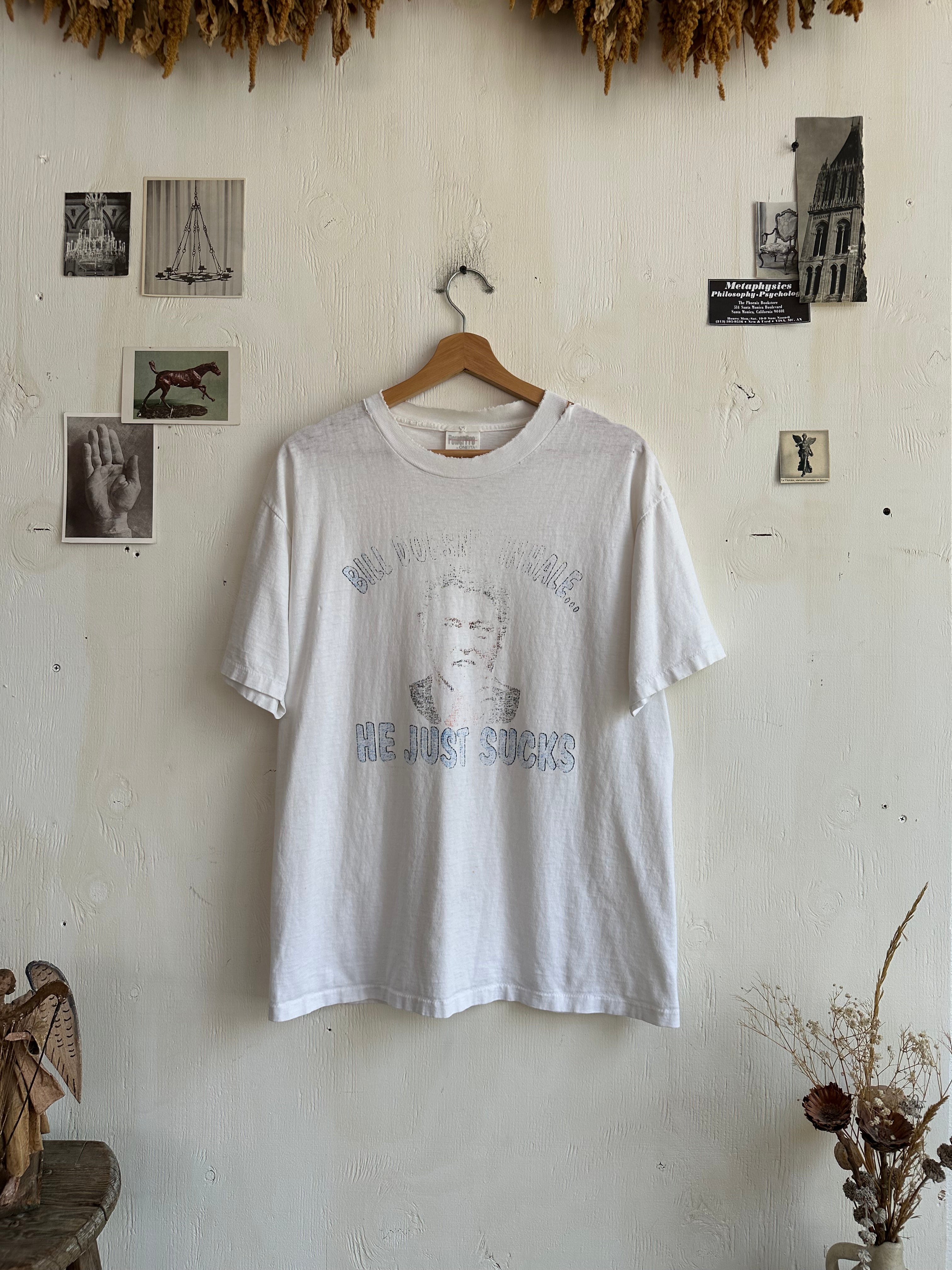 1999s Faded Bill Sucks T-Shirt (L)