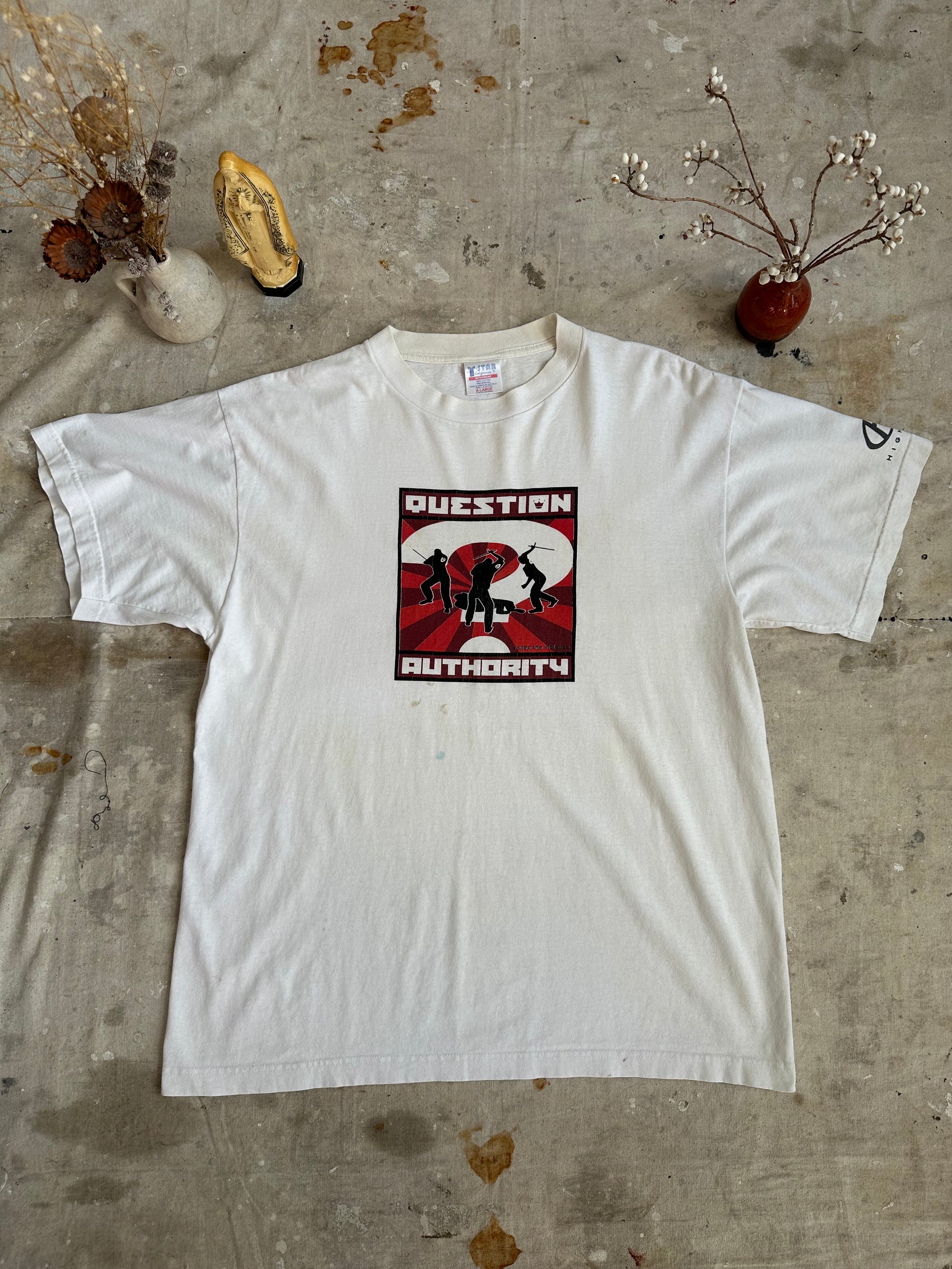 2000s Question Authority T-Shirt