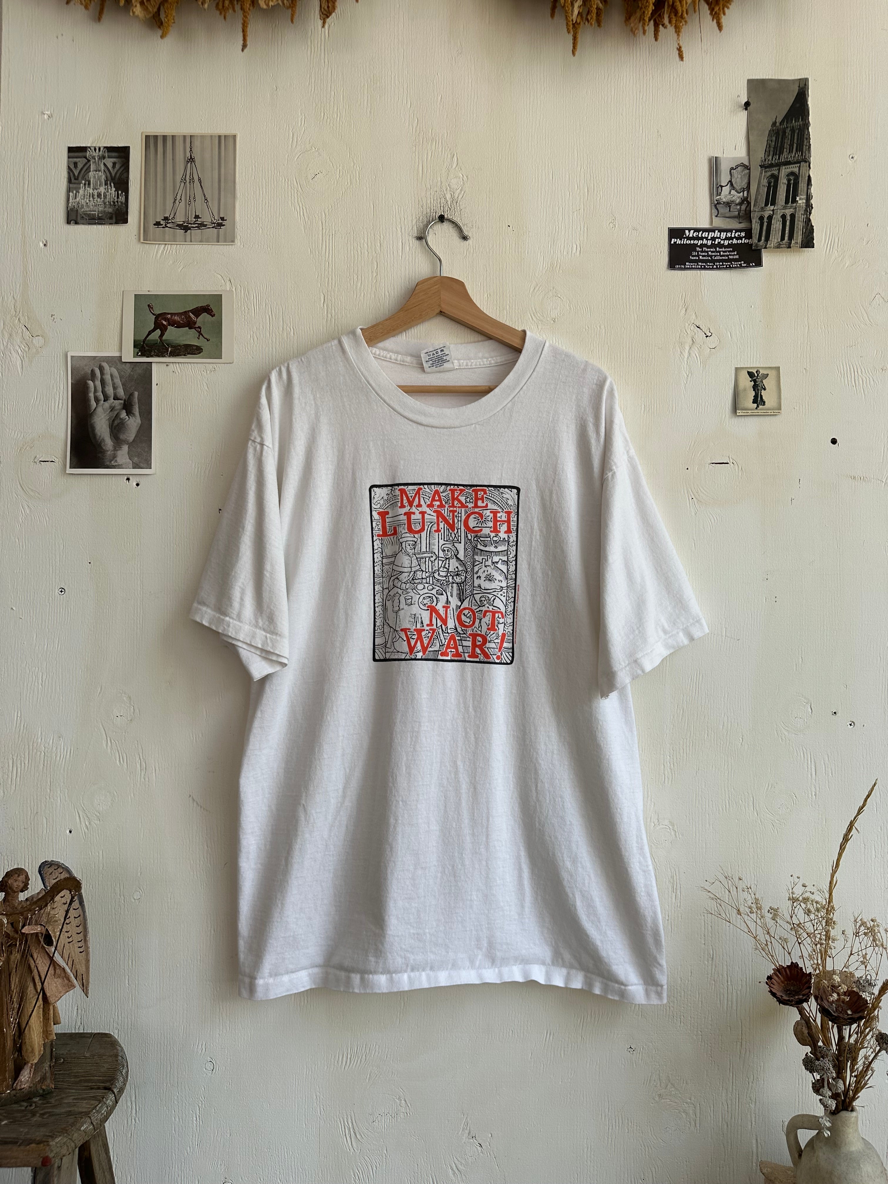 1990s Make Lunch Not War Tee (Boxy XL)