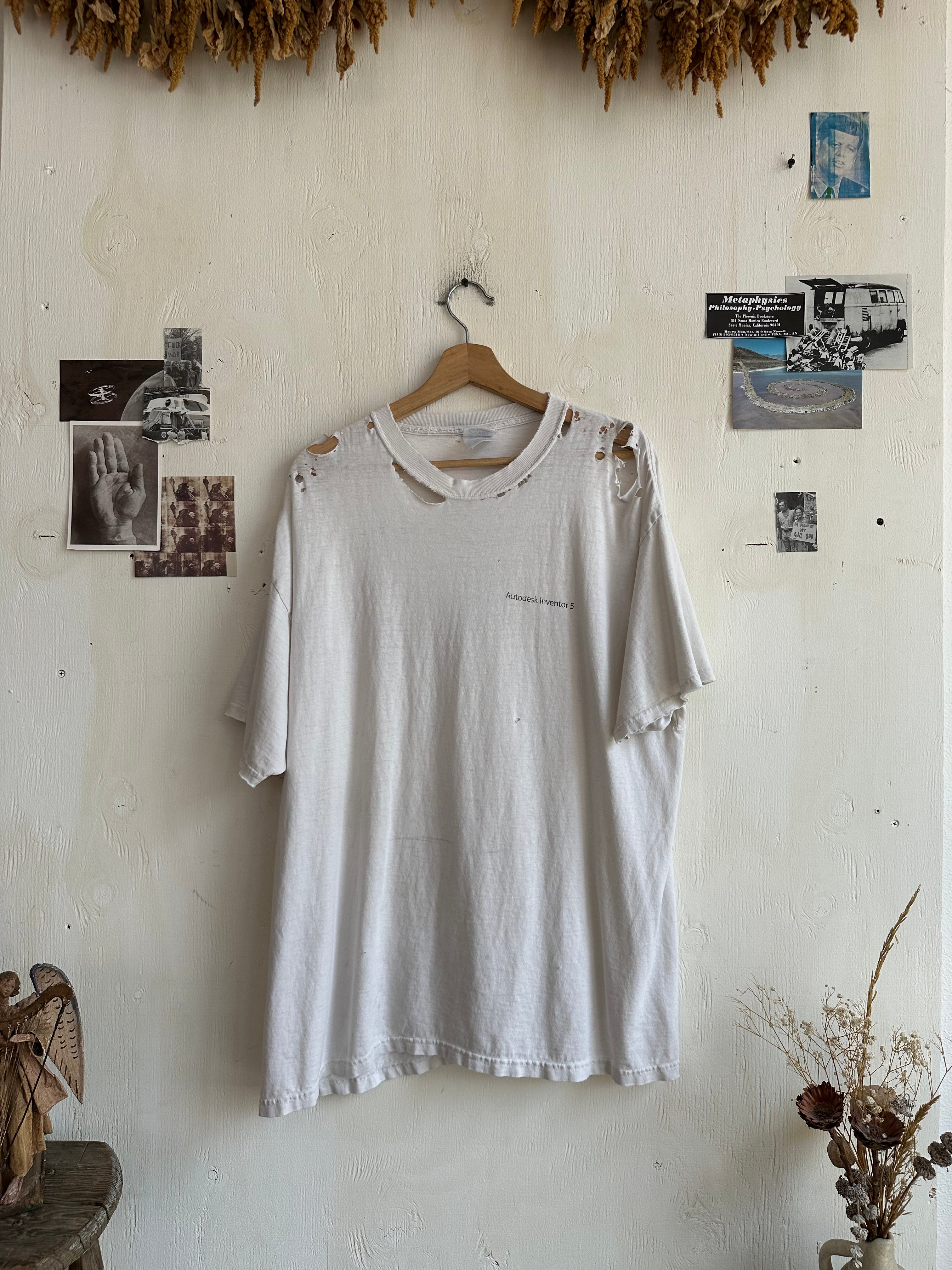 1990s Thrashed Autodesk Inventor T-Shirt (Boxy XL)