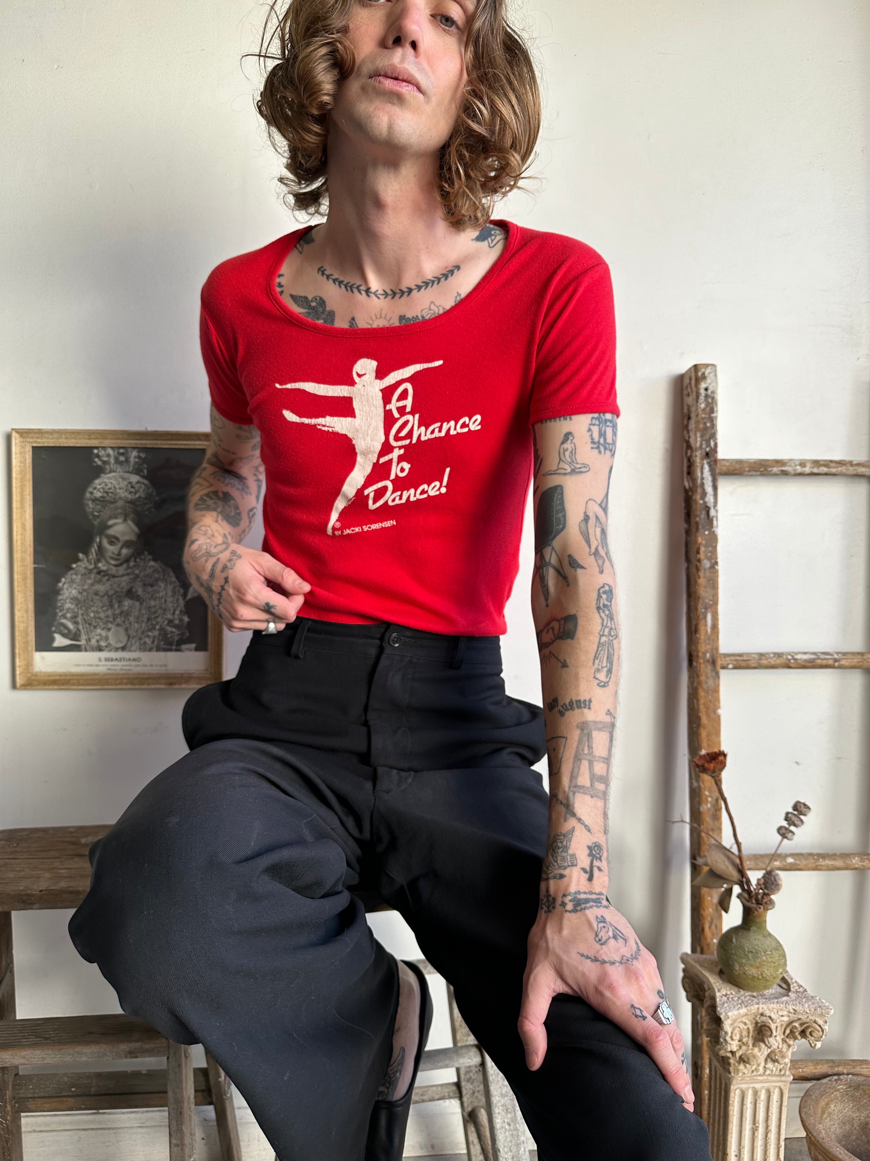 1970s A Chance To Dance Tee (S/M)