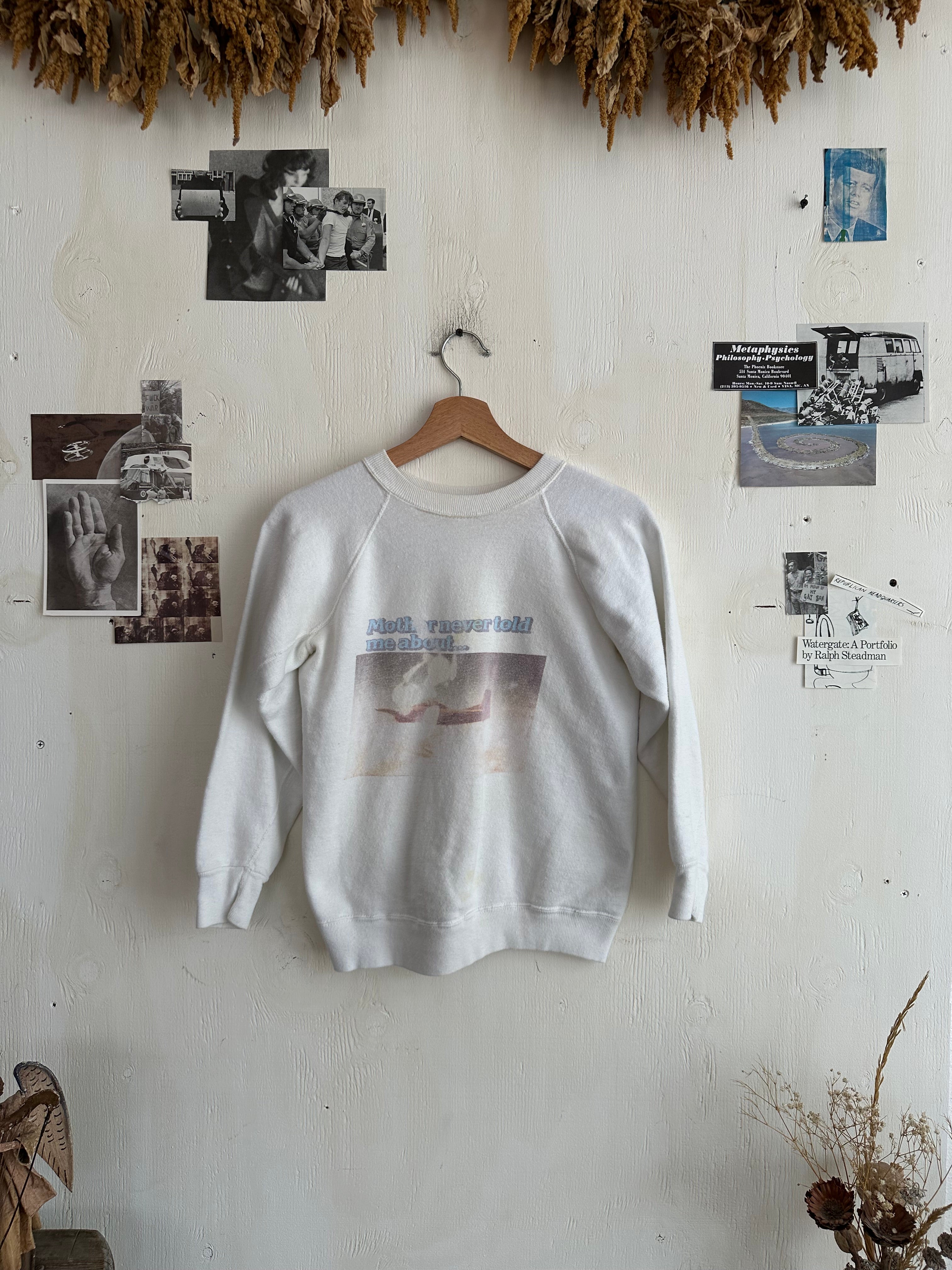 1970s Faded Aircraft Sweatshirt (S)