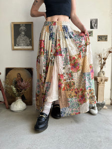 1990s Patchwork Skirt (S/M)