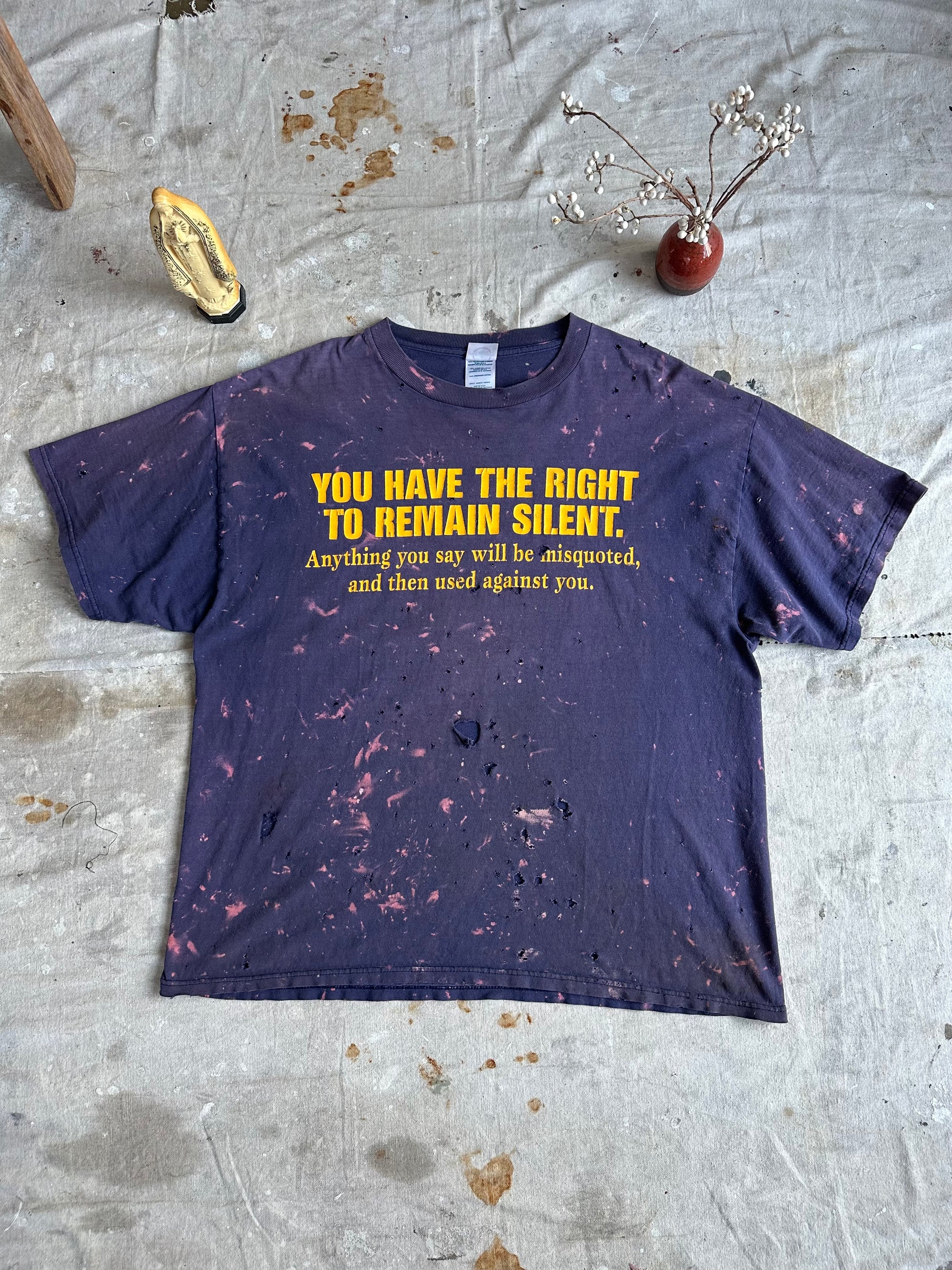 2000s Thrashed Fifth Amendment T-Shirt