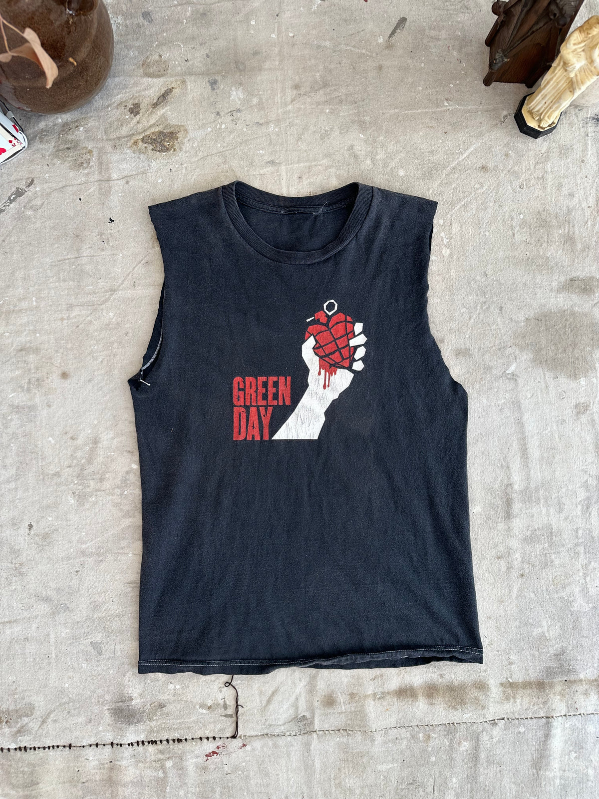 2005 Green Day American Idiot Tour Muscle Tee