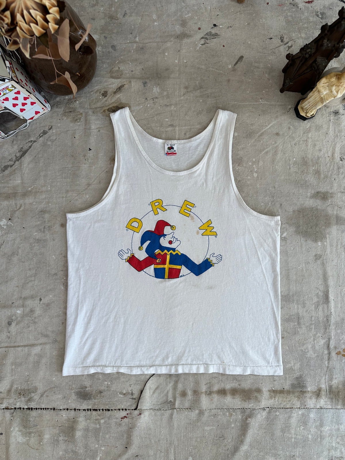 1990 Well Worn DREW Tank Top