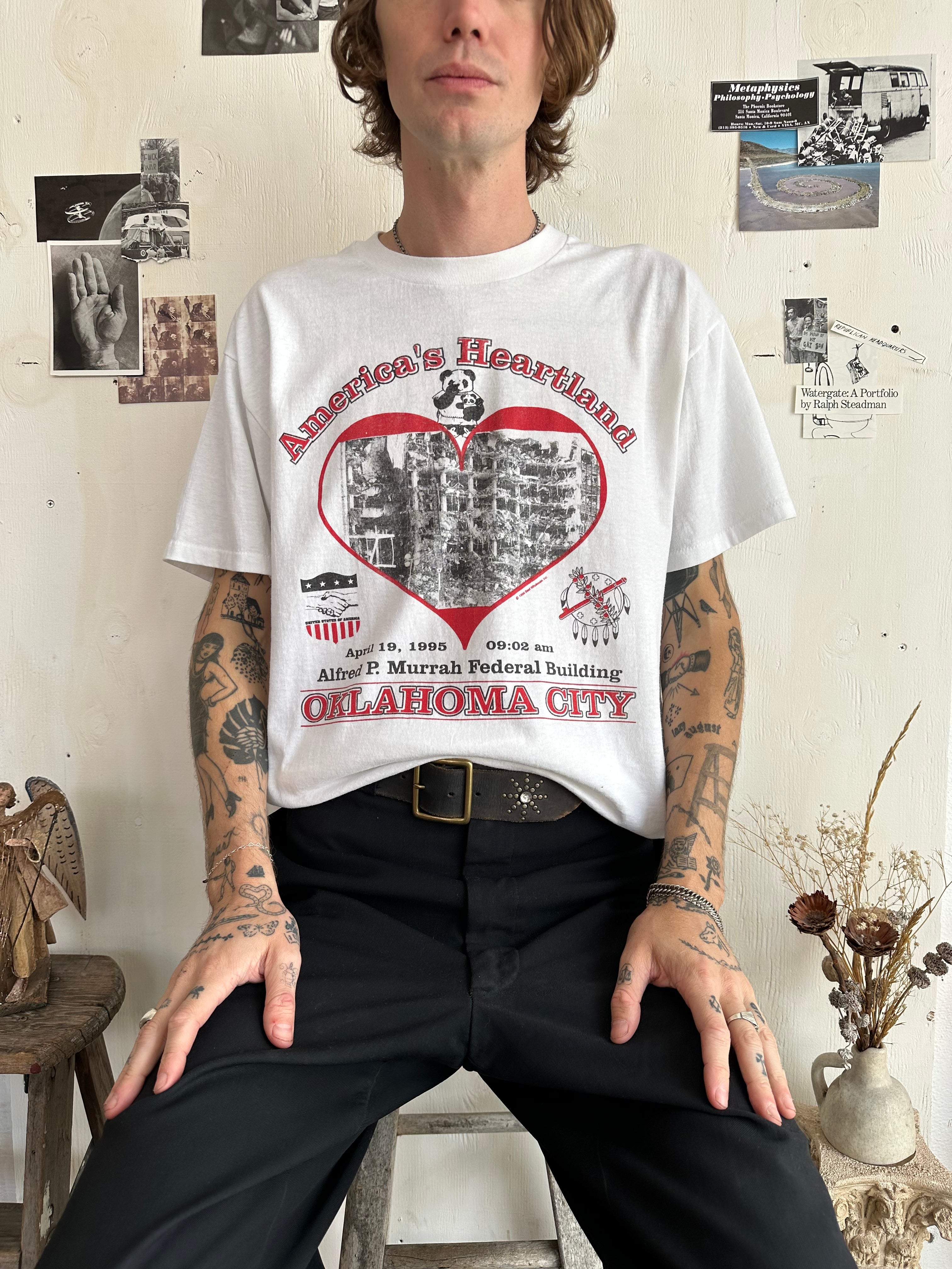 1990s America’s Heartland Memorial T-Shirt (L/XL)