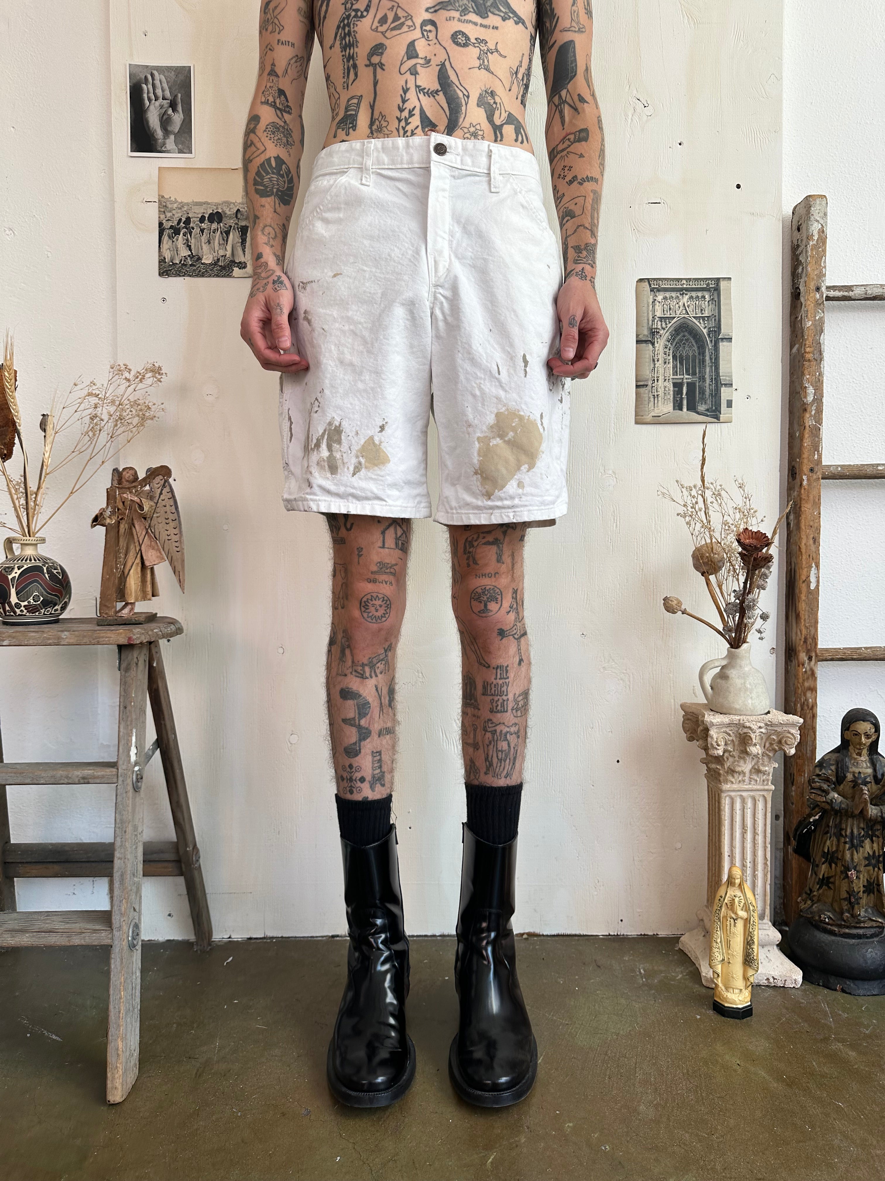 1990s Thrashed Dickies Painter Shorts (30)