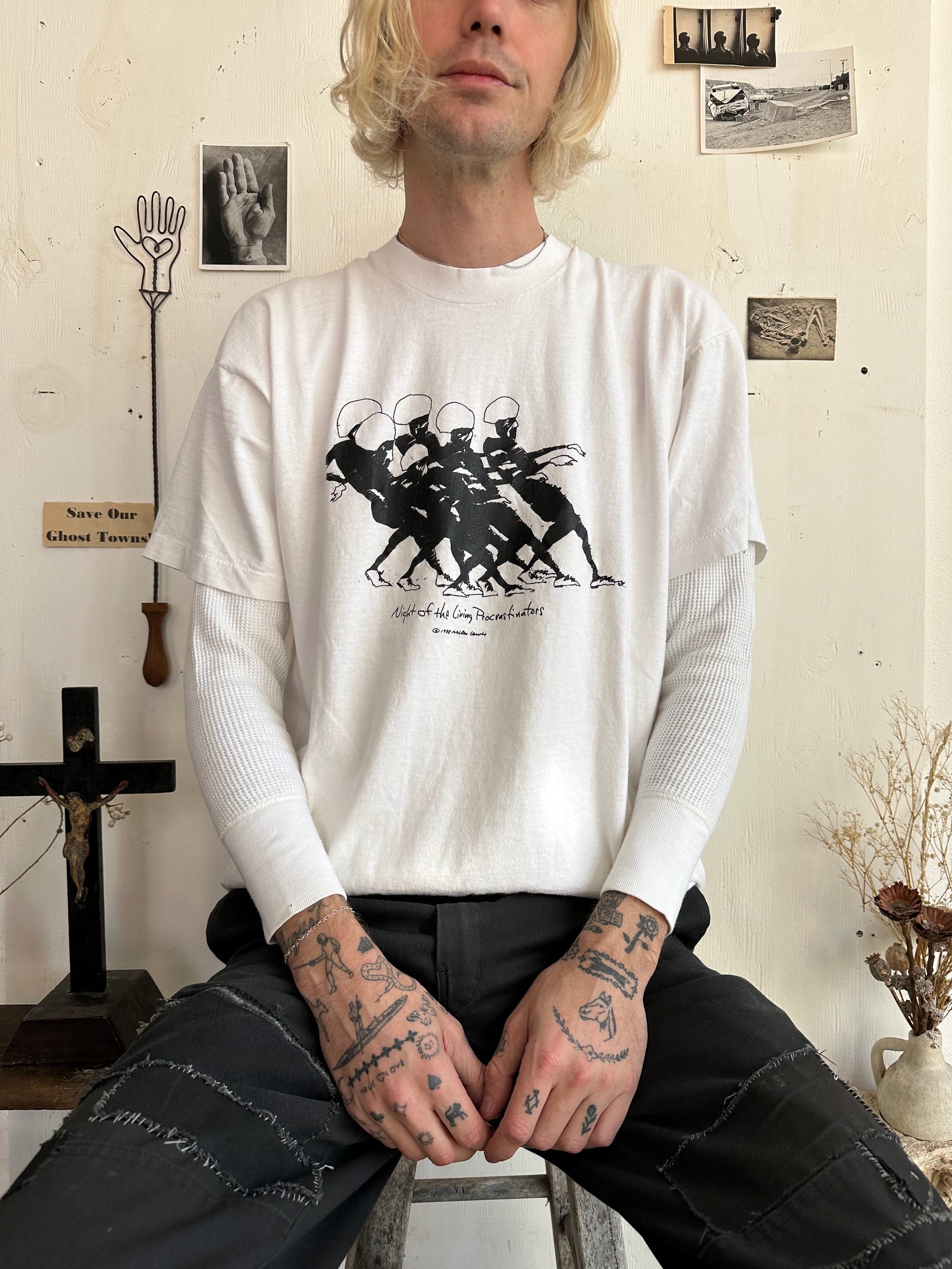 1988 Night of the Living Procrastinations Tee