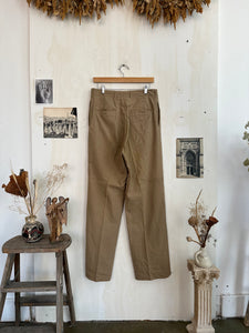 1940s Baggy Kakhi Trousers (31/30)