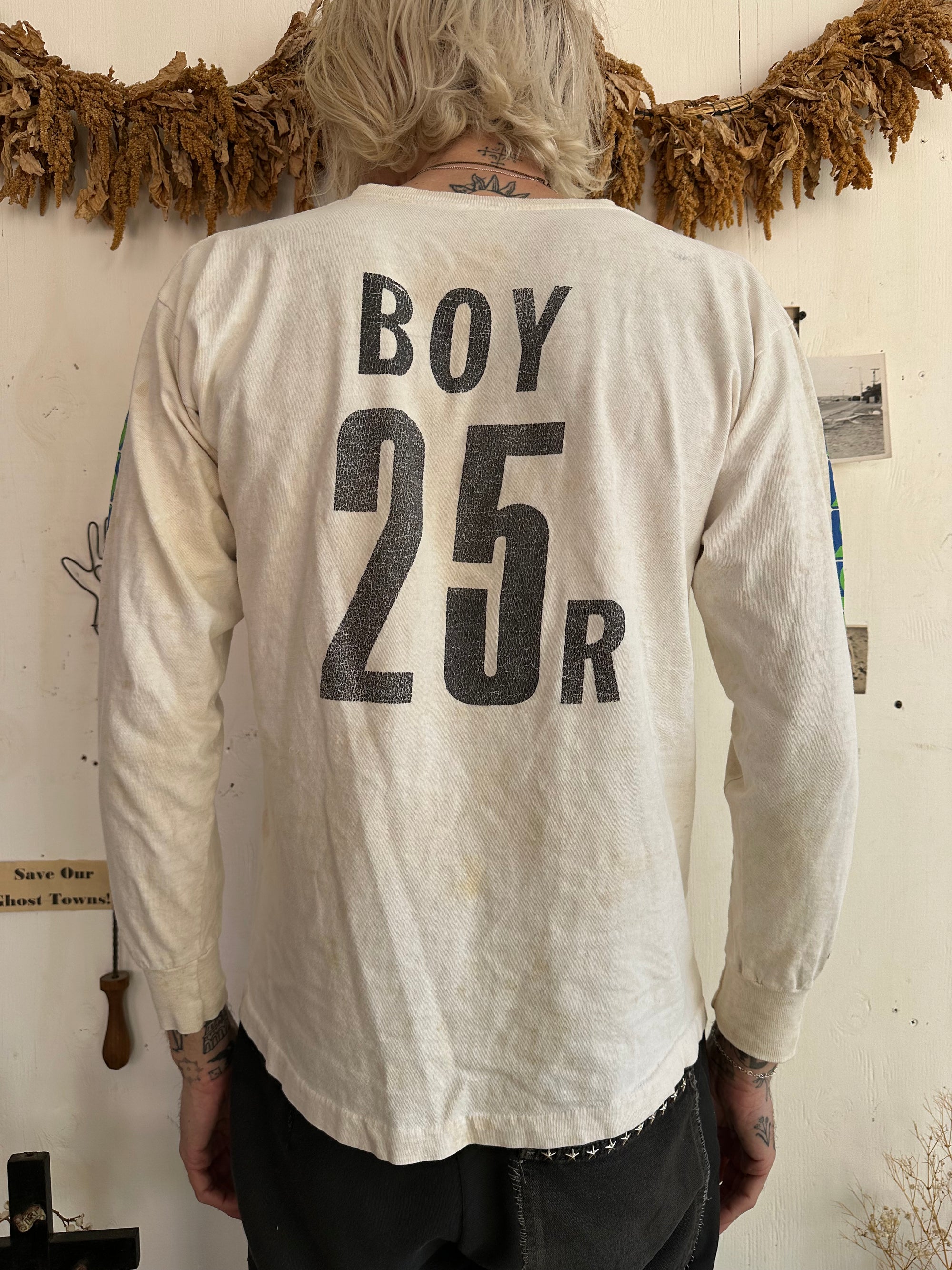 1990s Thrashed Kawasaki Long Sleeve