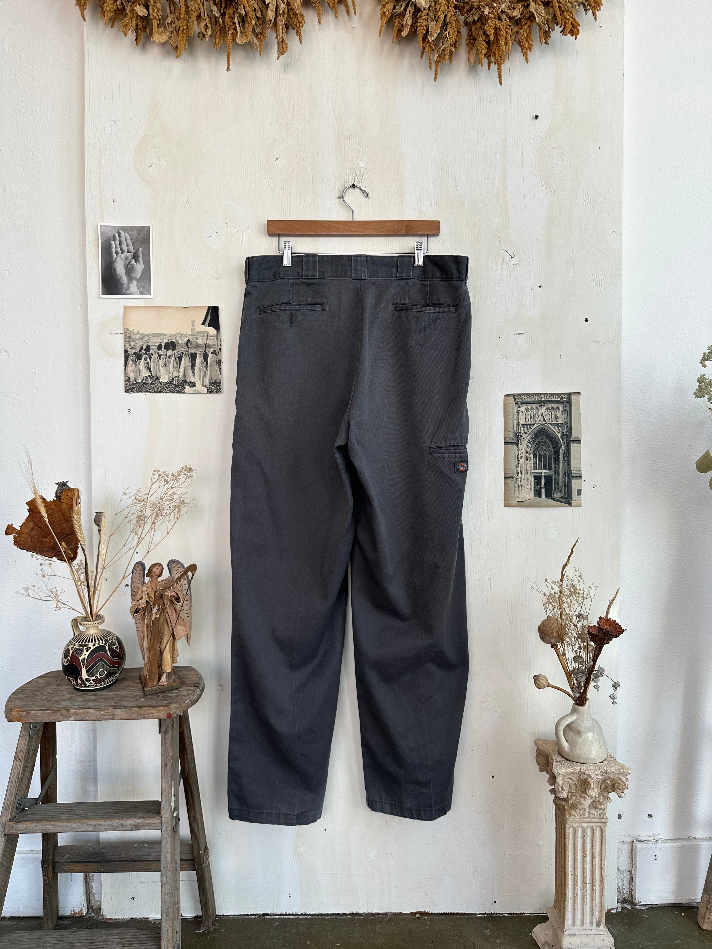 1990s Well-Worn Baggy Double Knee Dickies (37/32)