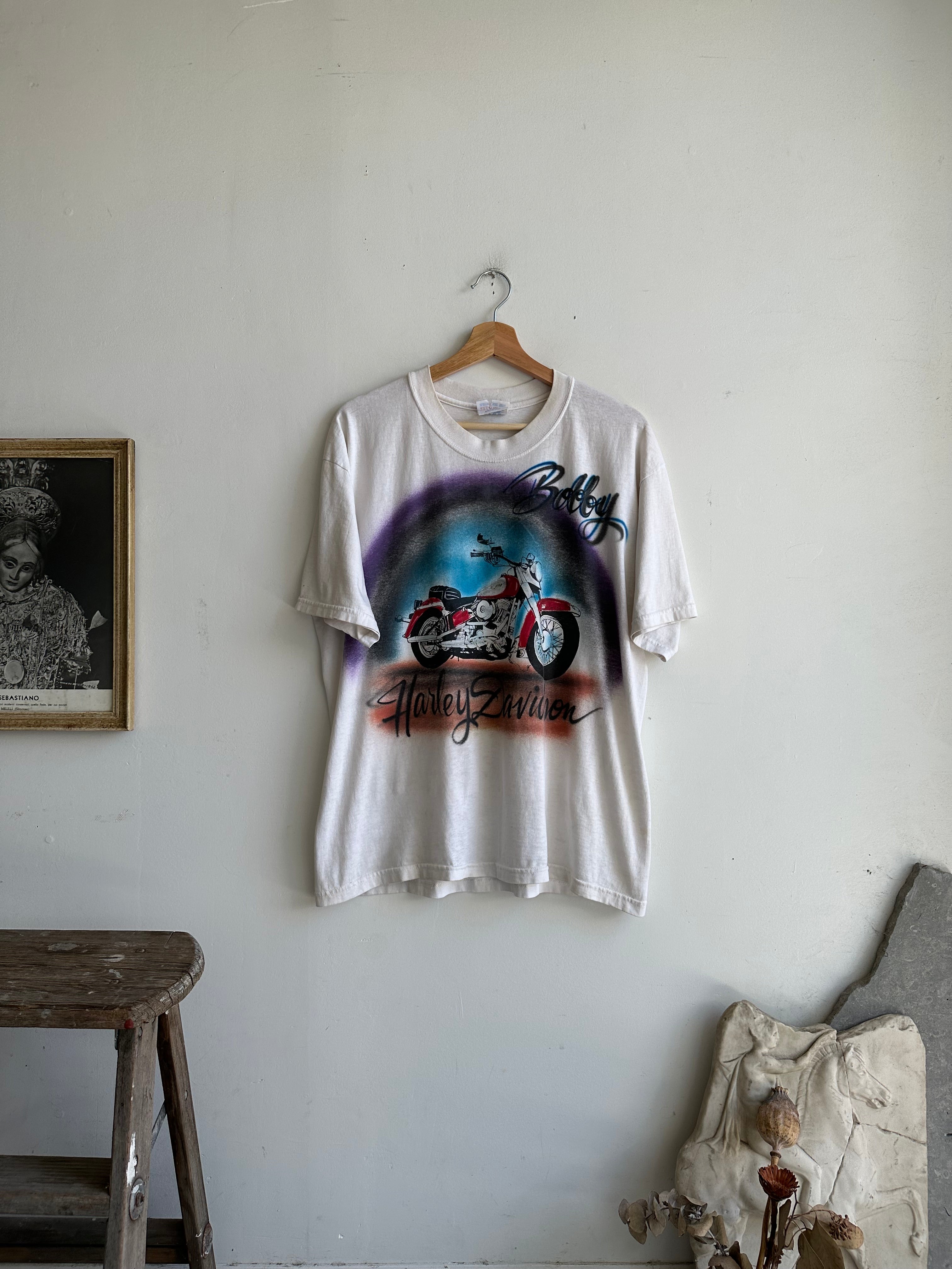 1980s Airbrush Harley T-Shirt (XL)