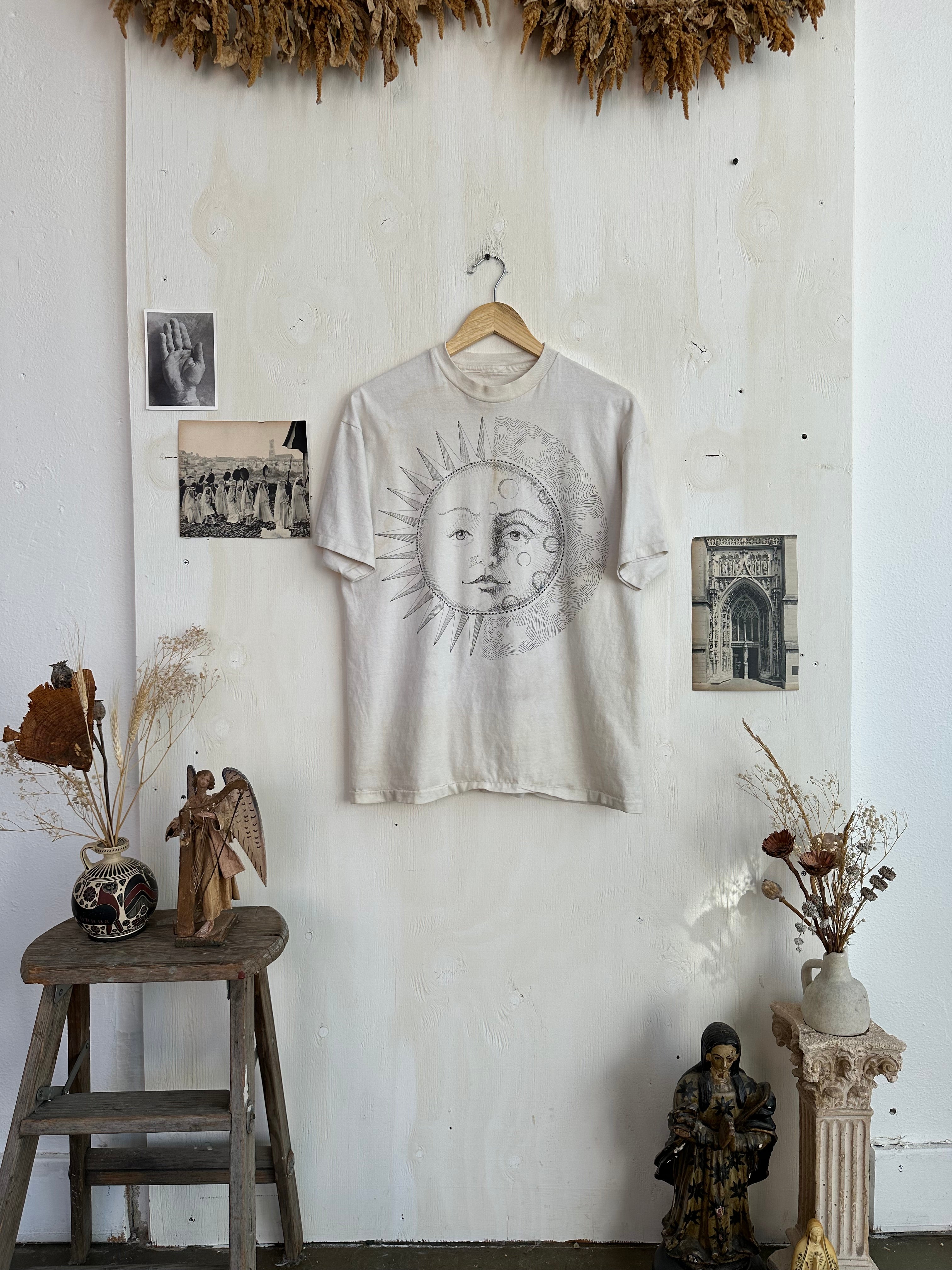 1990s Sun & Moon Illustration Tee (XL)