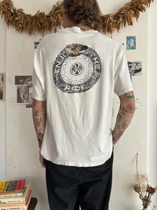 1980s Thrashed 'Enjoy The Ride' Greatful Dead/VW T-Shirt (XL)