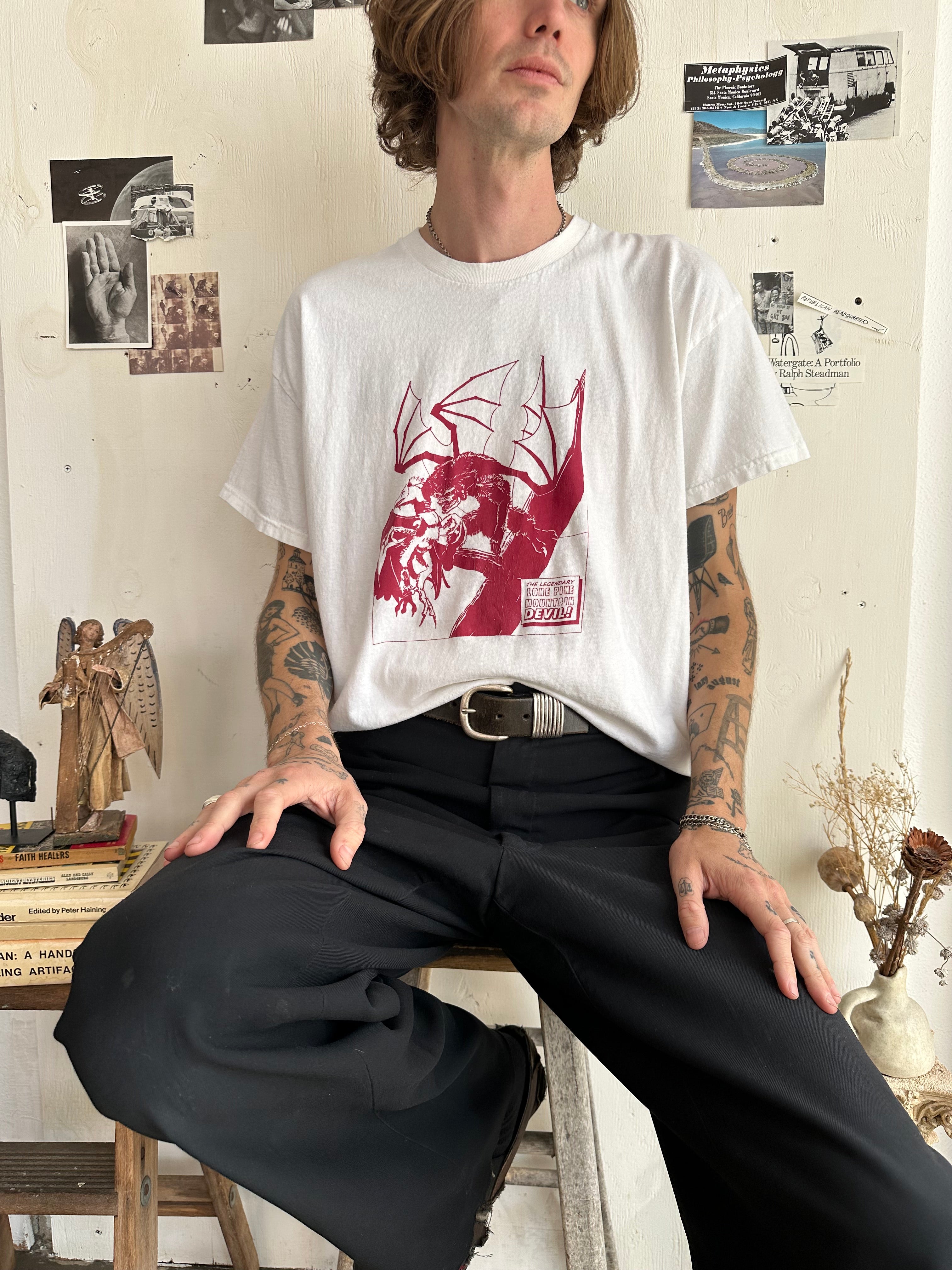 1990s/2000s Lonepine Mountain Devil Tee (L/XL)
