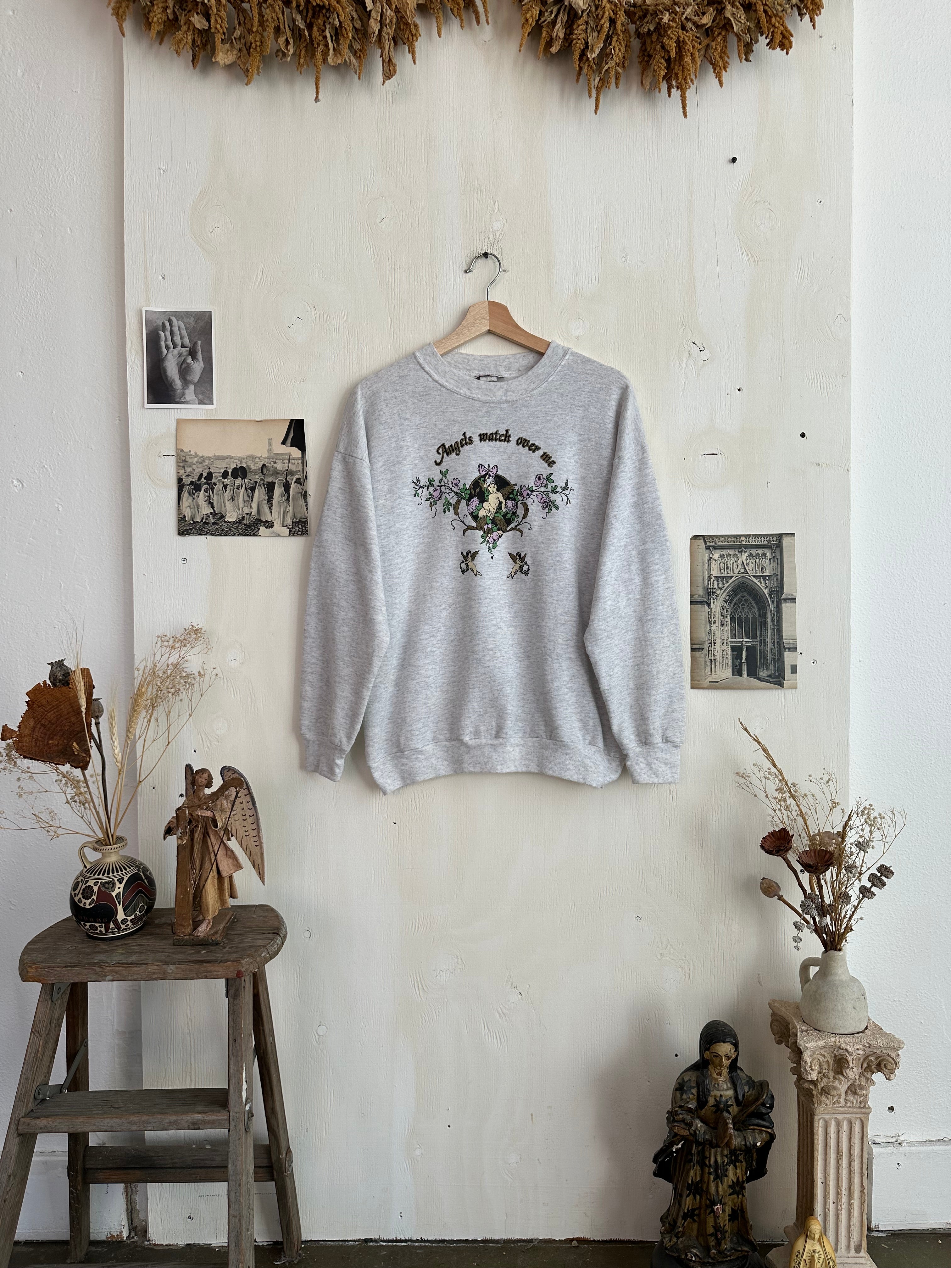 1990s Angels Watch Over Me Sweatshirt (M)