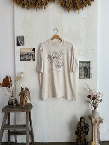 1990s Angel Illustration T-Shirt (Boxy XL)