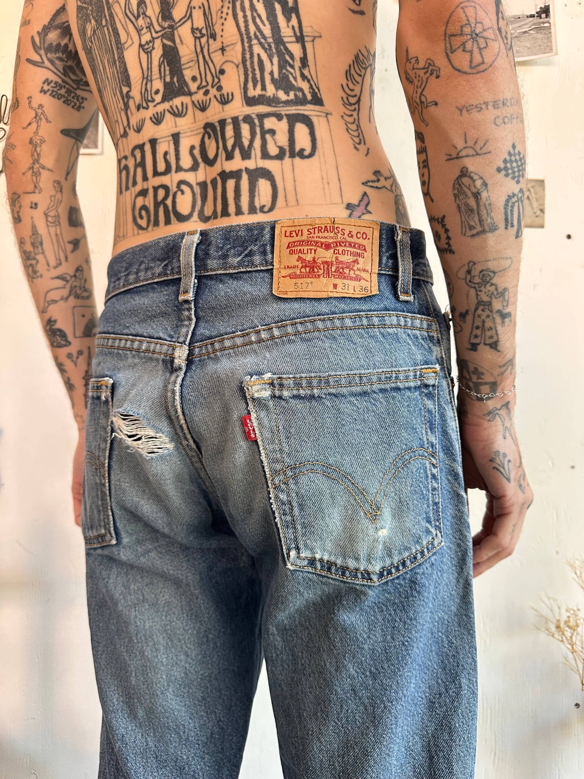 1980s Bootcut Levi’s 517s