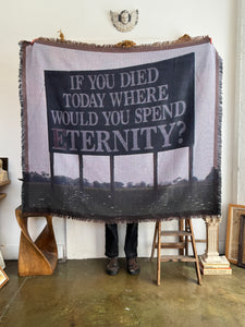"Eternity" Jacquard Blanket/Tapestry (60" x 48")