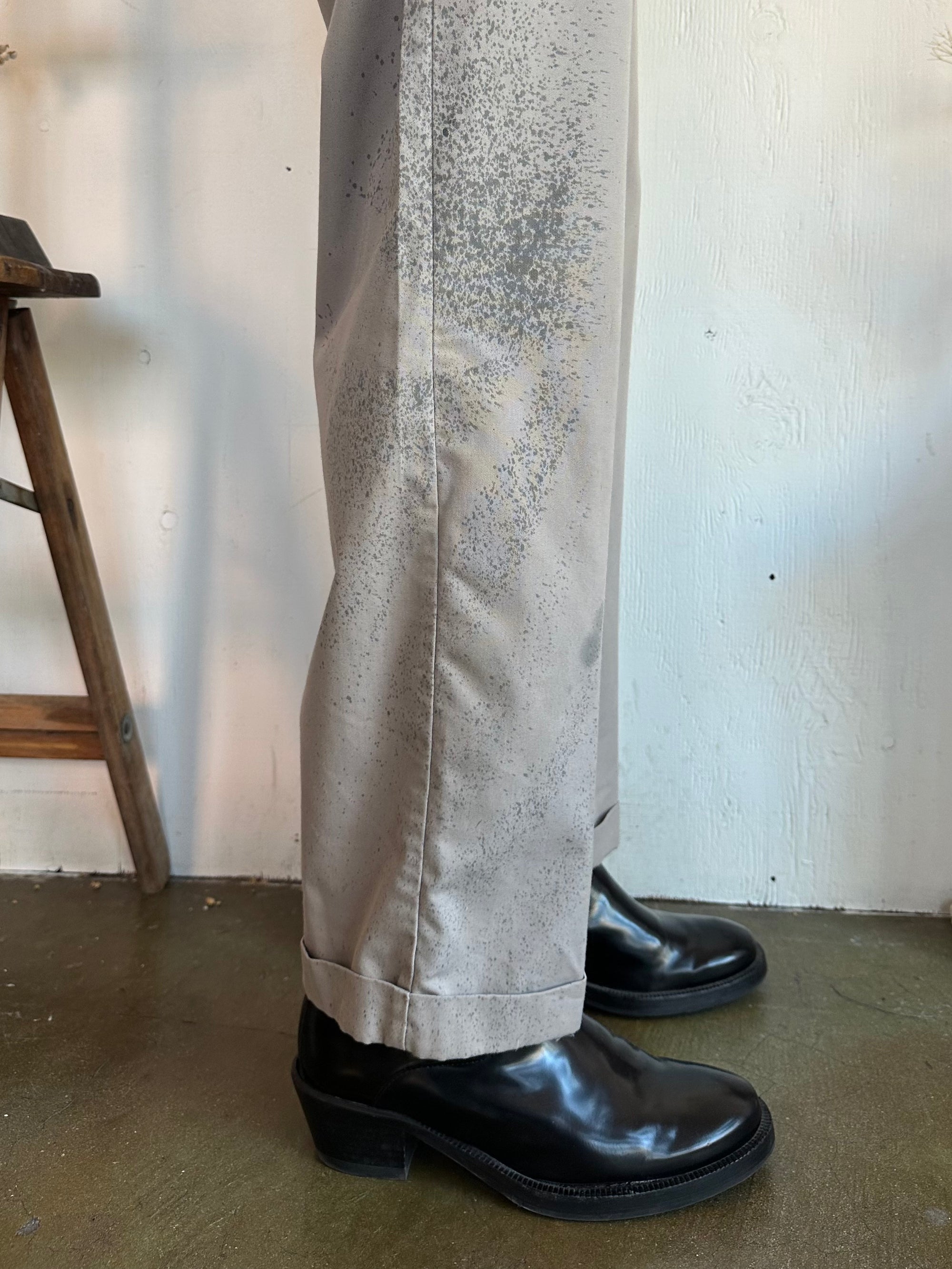 1970s Thrashed Dickies Work Trousers