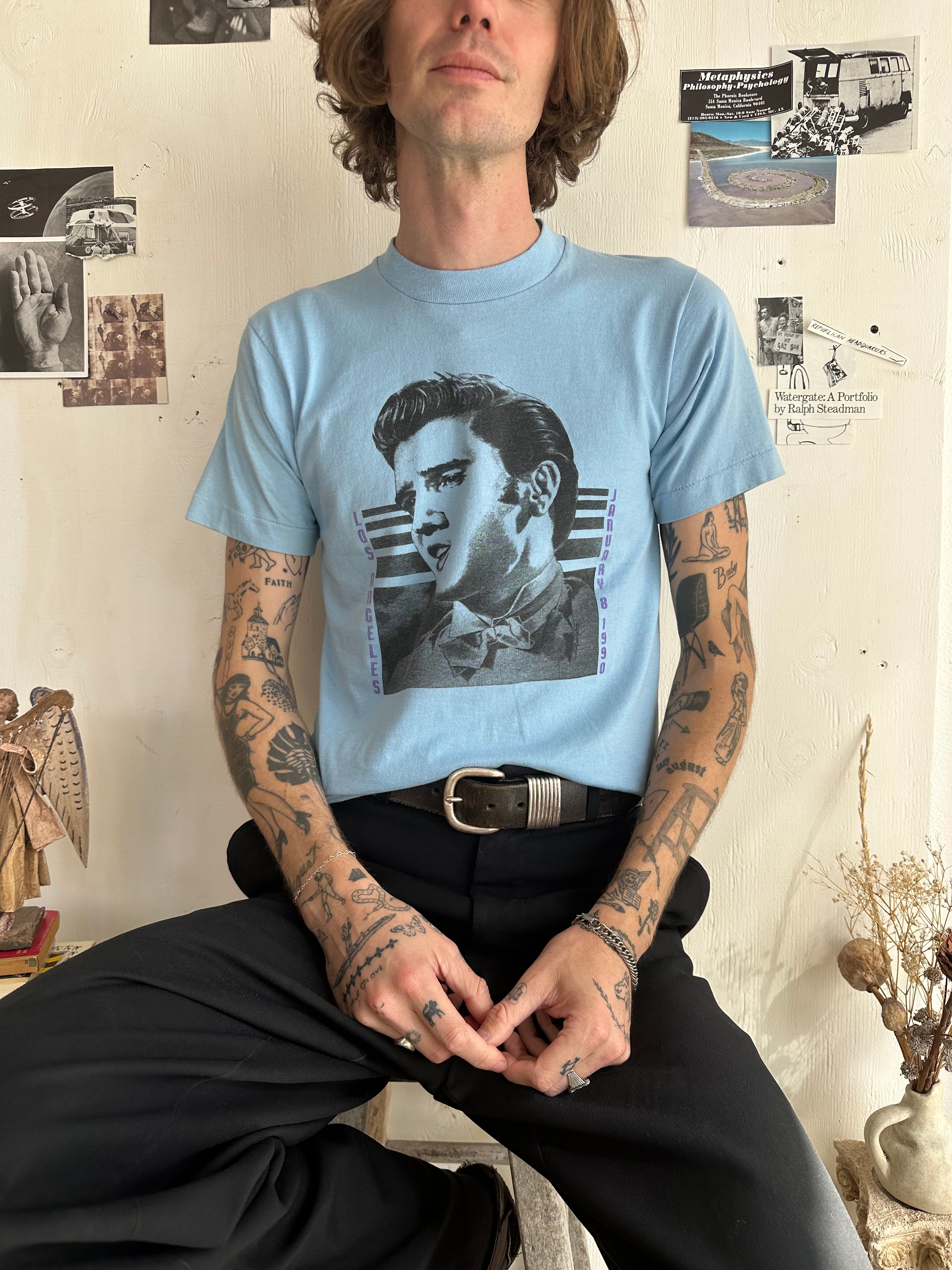 1980s LA Elvis T-Shirt (M)