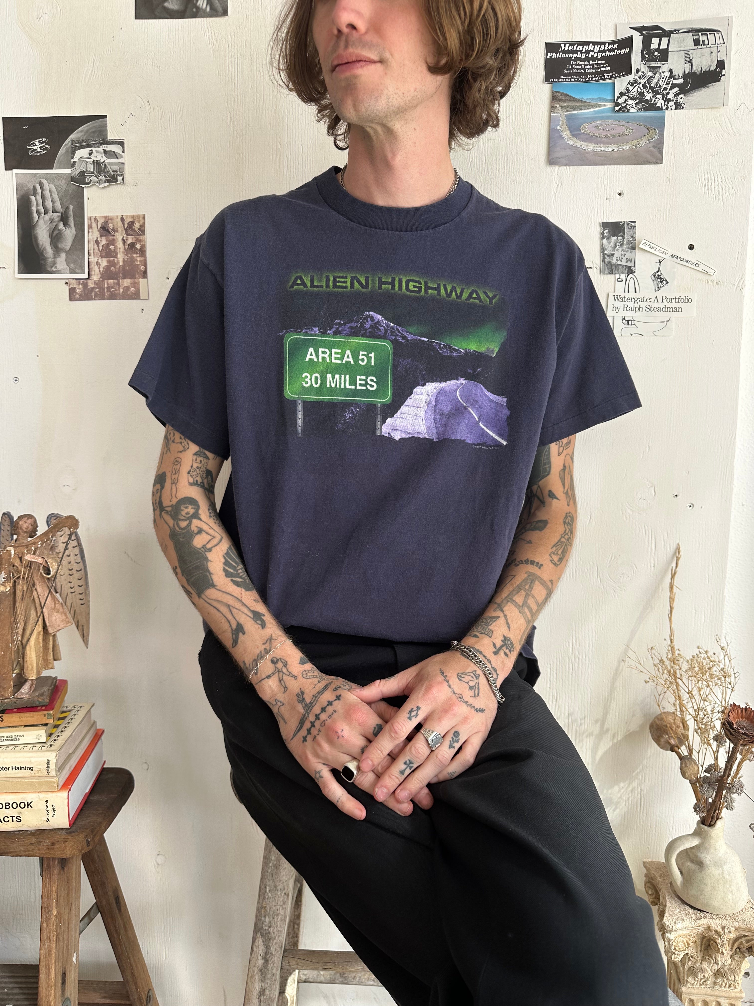 1990s Alien Highway T-Shirt (XL)