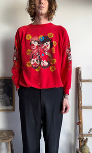 1980s Clown Sweatshirt (M/L)