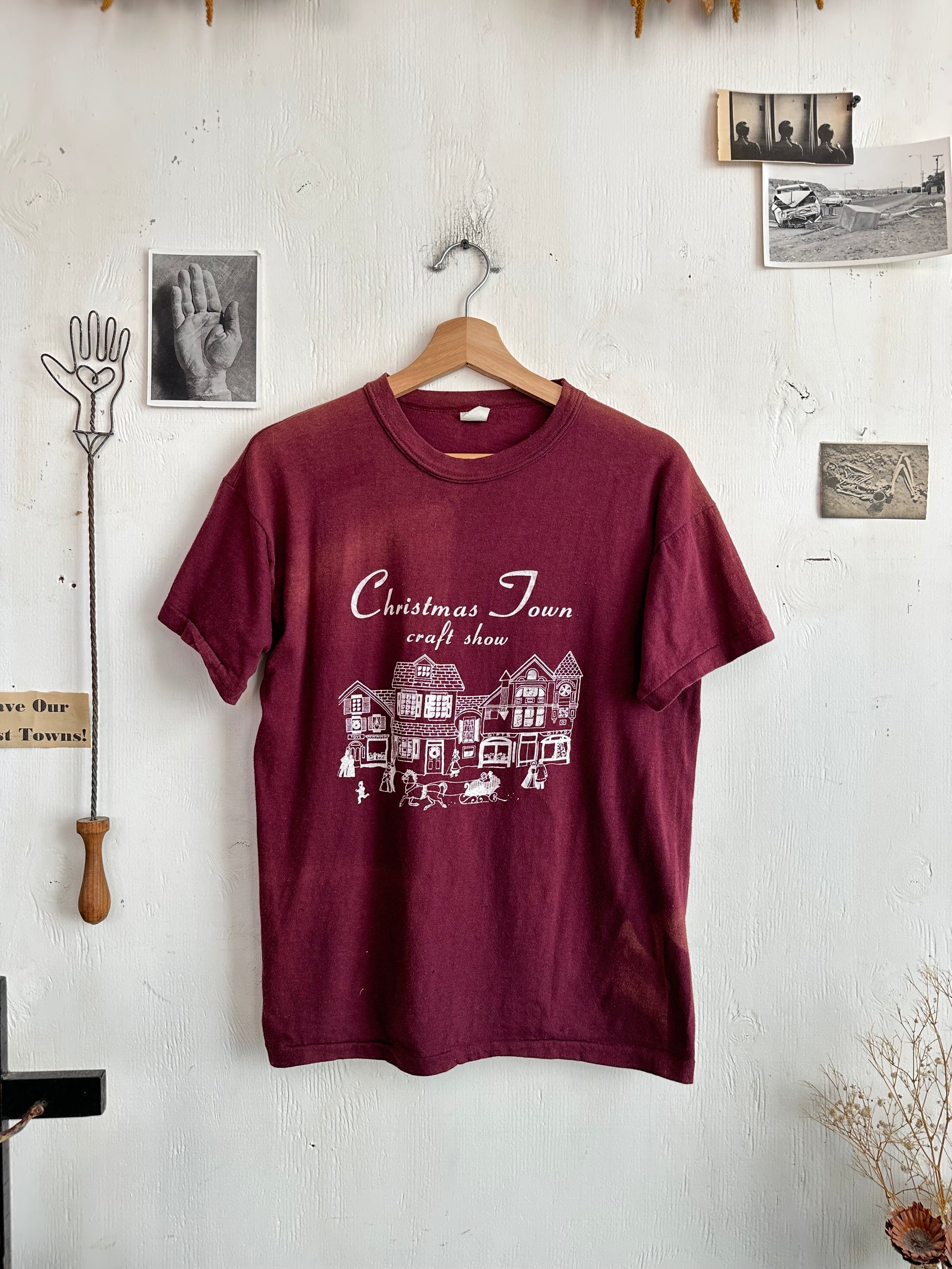 1970s Christmas Town Craft Show T-Shirt